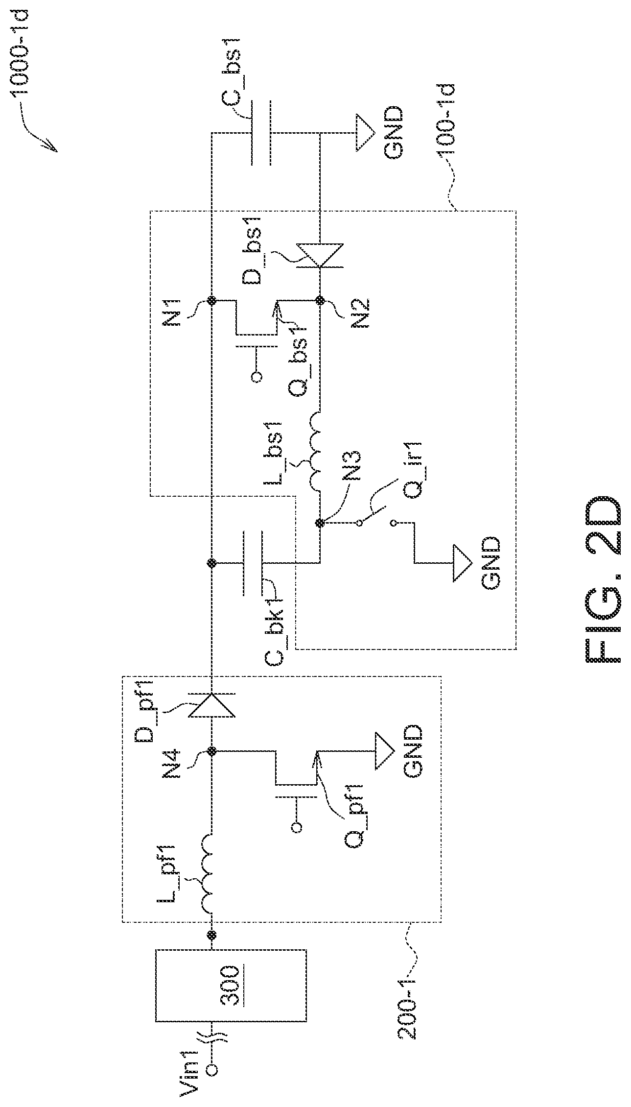 Patent US12348129 Figure 5 – Boost power supply circuit
