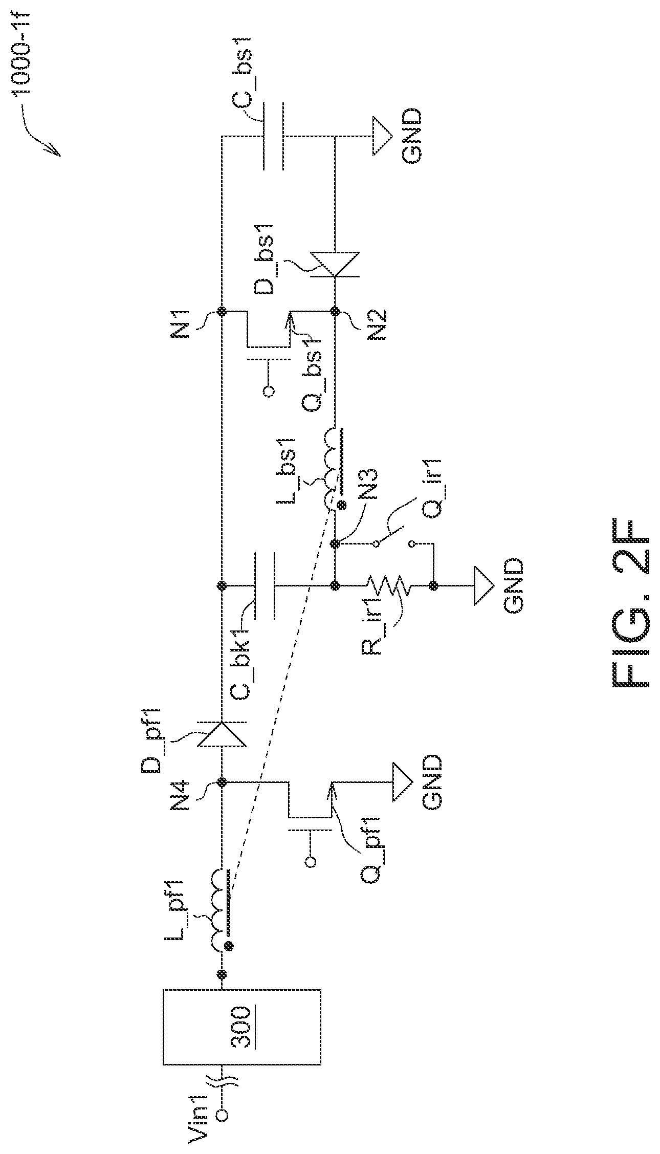 Patent US12348129 Figure 7 – Boost power supply circuit