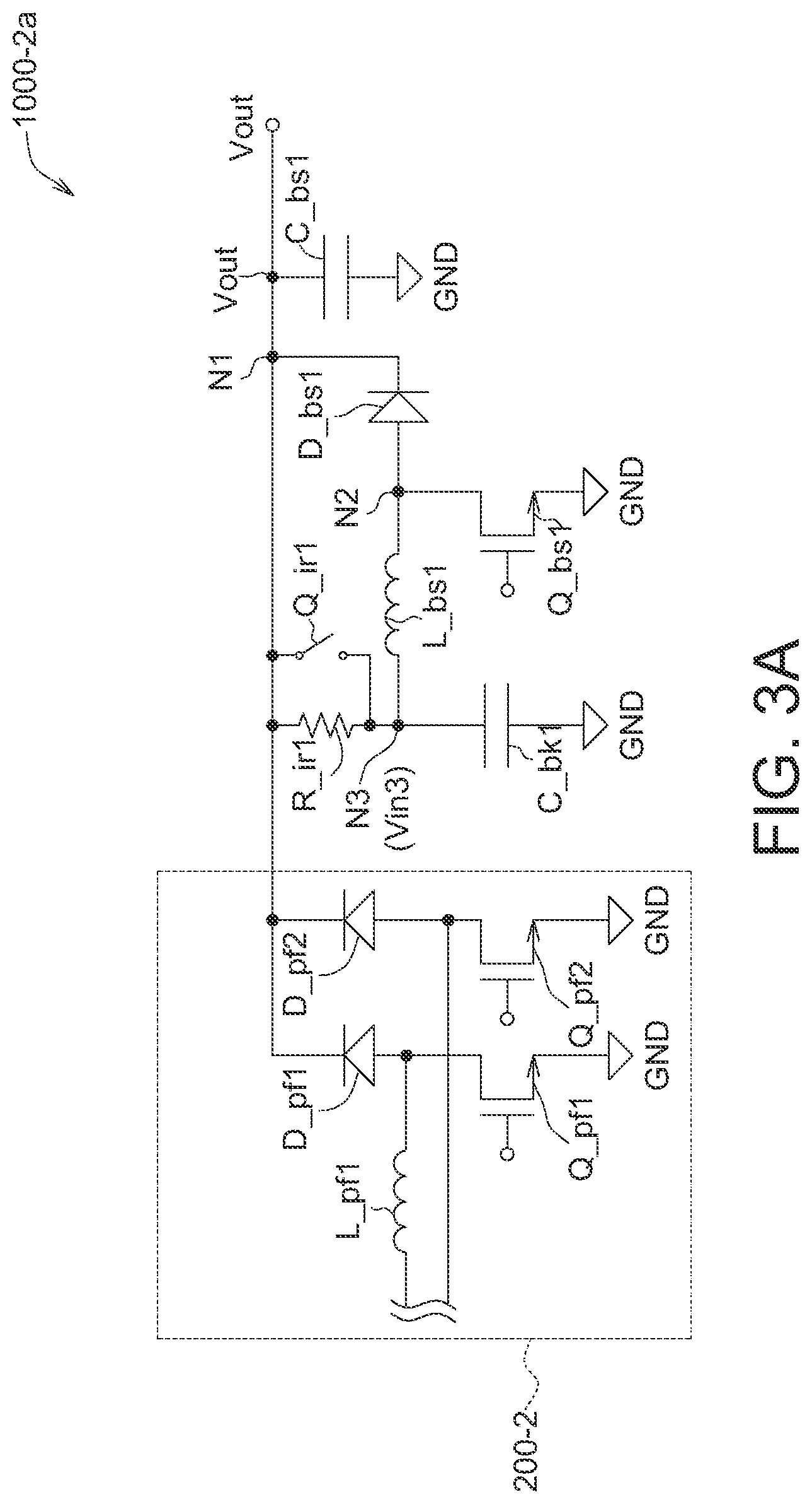 Patent US12348129 Figure 8 – Boost power supply circuit