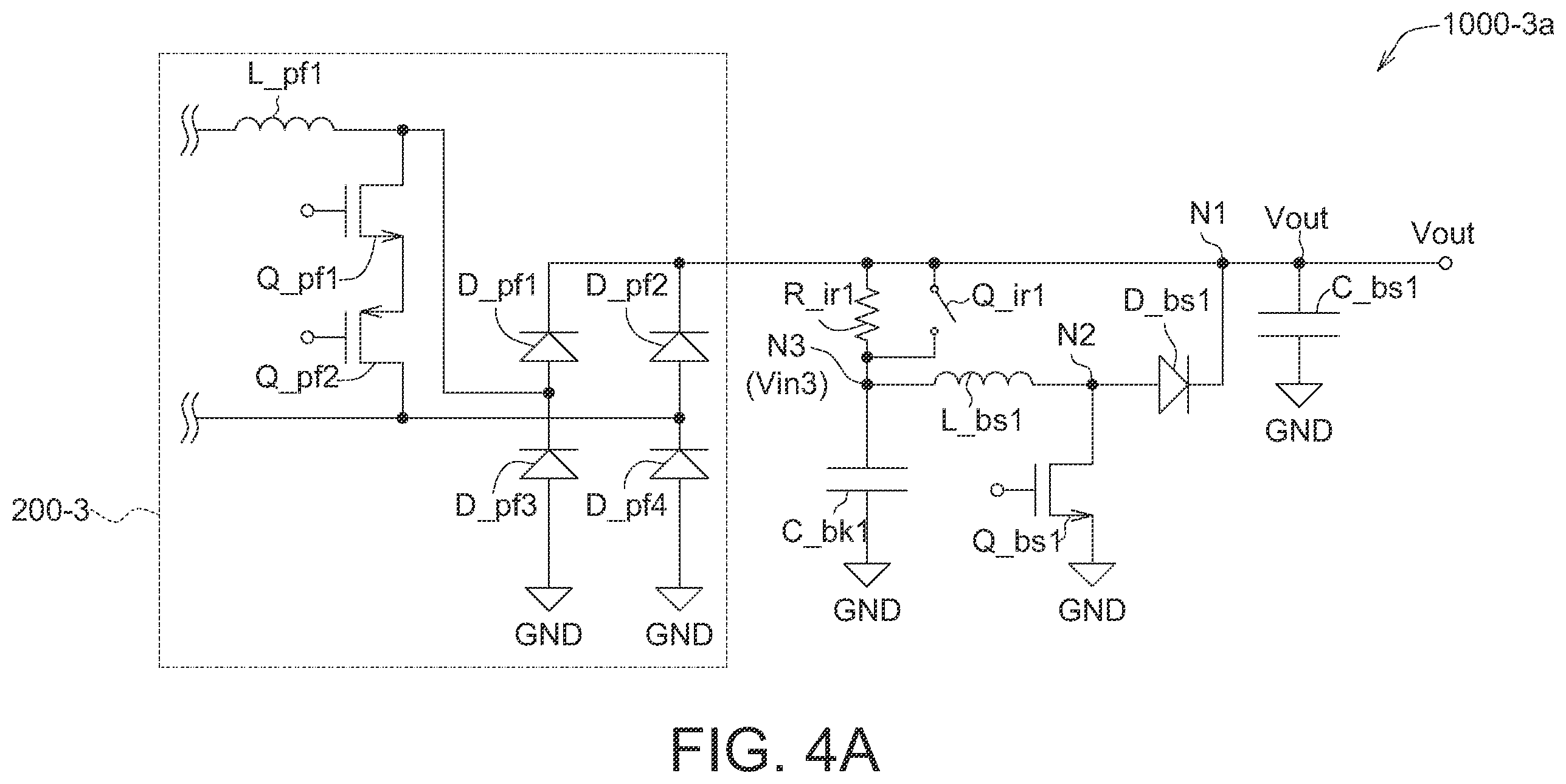 Patent US12348129 Figure 10 – Boost power supply circuit