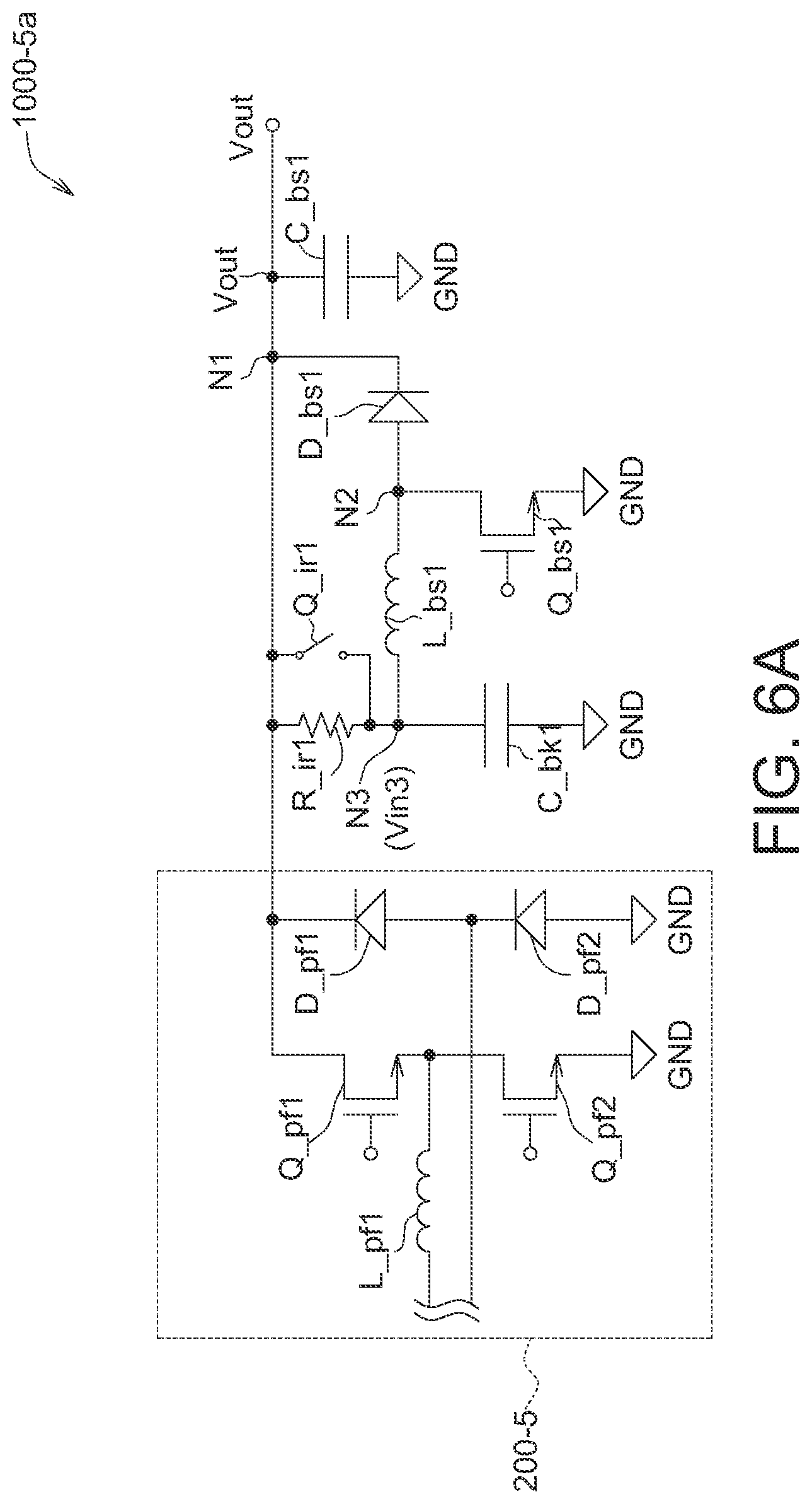 Patent US12348129 Figure 14 – Boost power supply circuit
