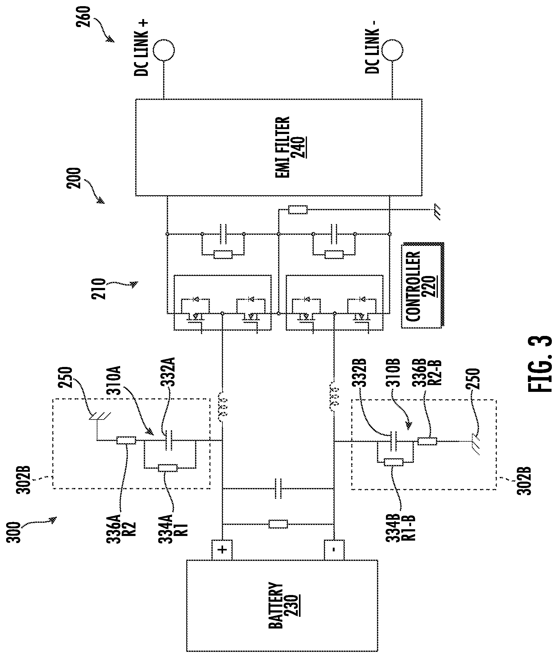 Patent US12348130 Figure 3 – EMI noise reduction circuit for DC/DC converter
