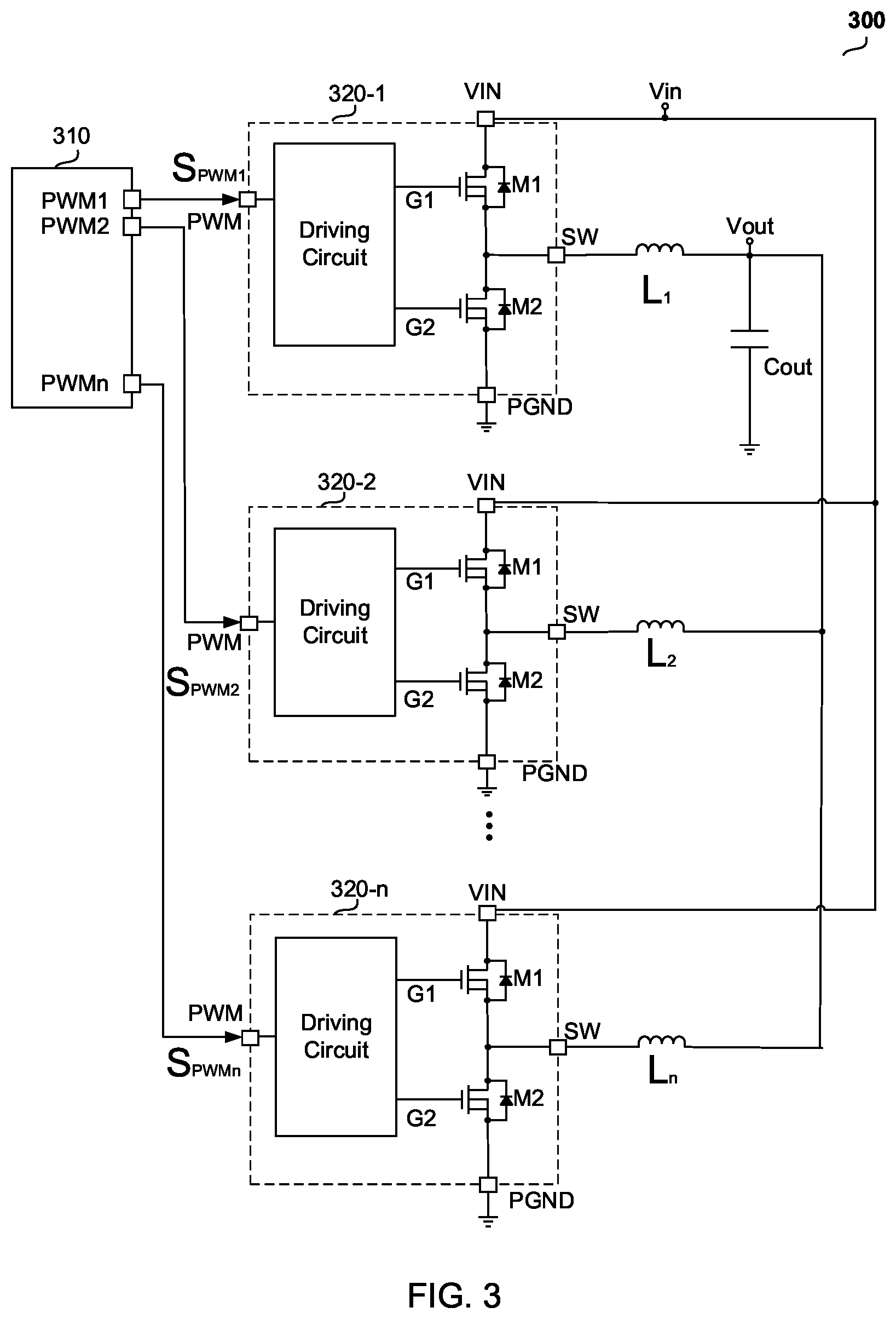 Patent US12348135 Figure 2 – Power circuit, driving circuit and method for providing driving voltage