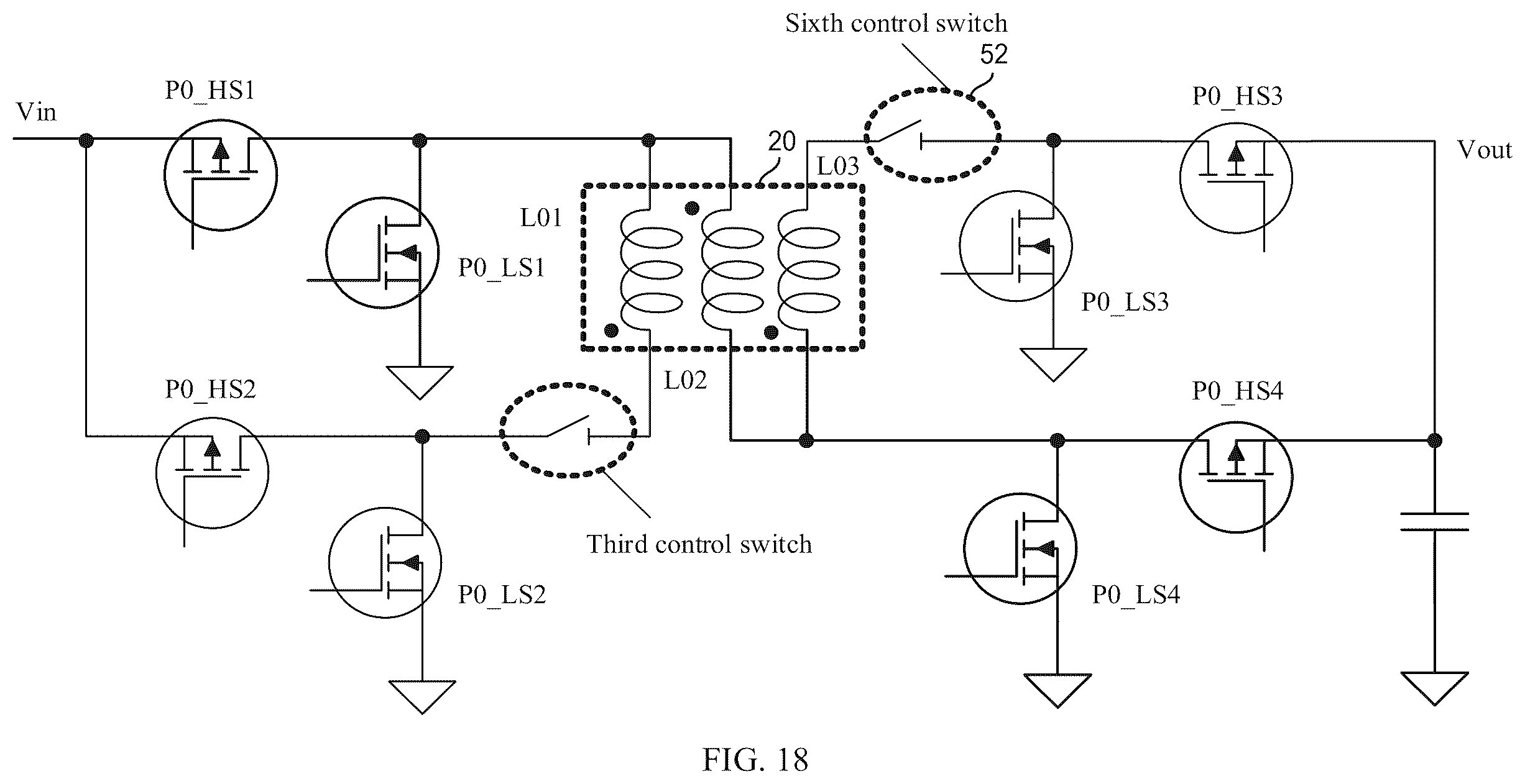 Patent US12348137 Figure 17 – Switch-mode power supply