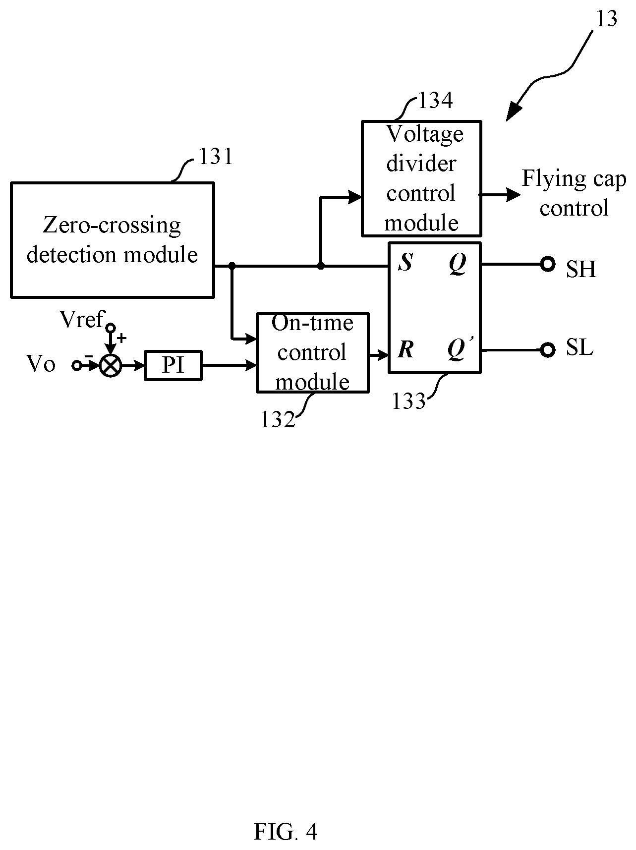 Patent US12348138 Figure 4 – Multilevel self-balance control circuit, DC/DC conversion system and AC/DC conversion system