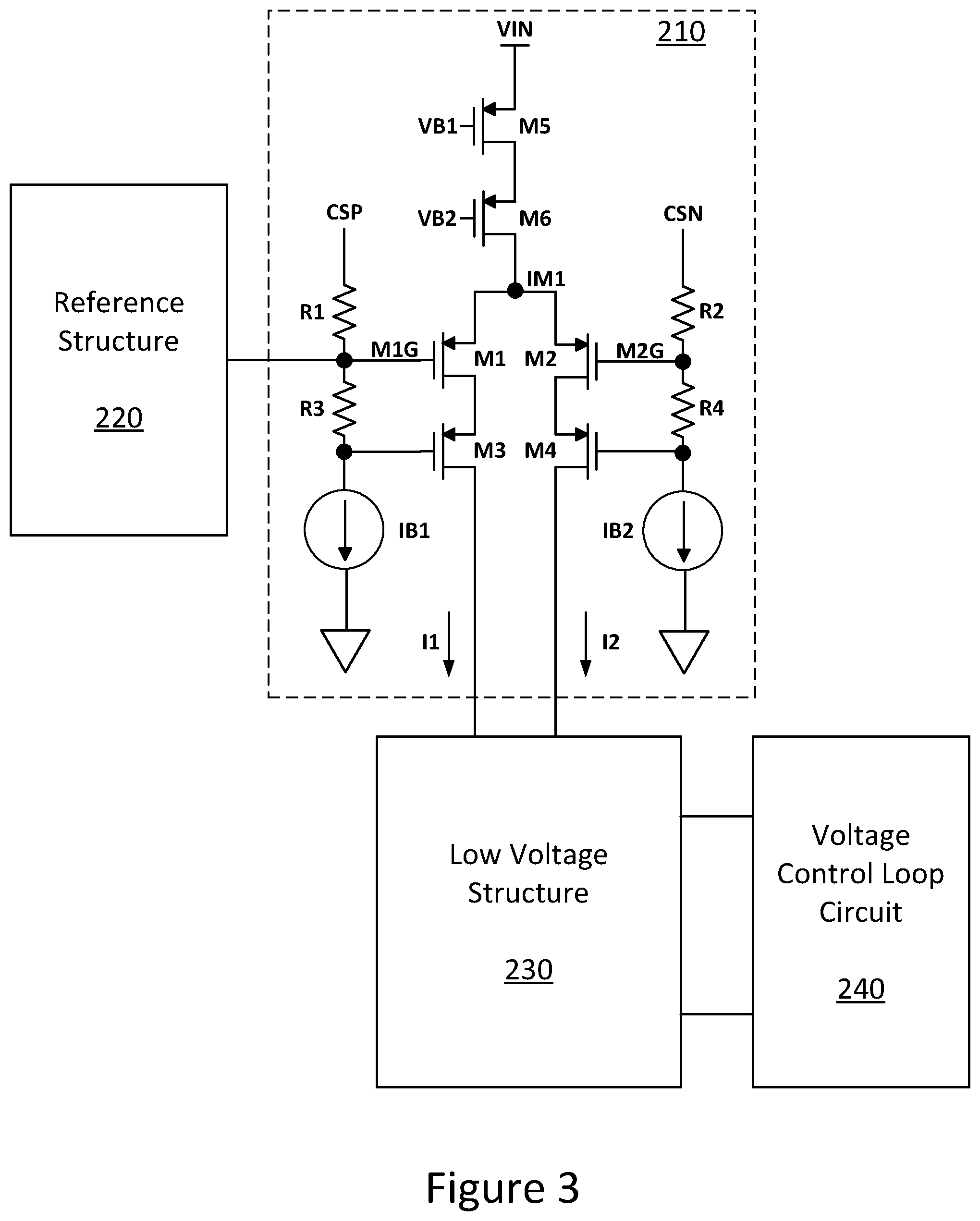 Patent US12348140 Figure 3 – Wide range amplifier and control method