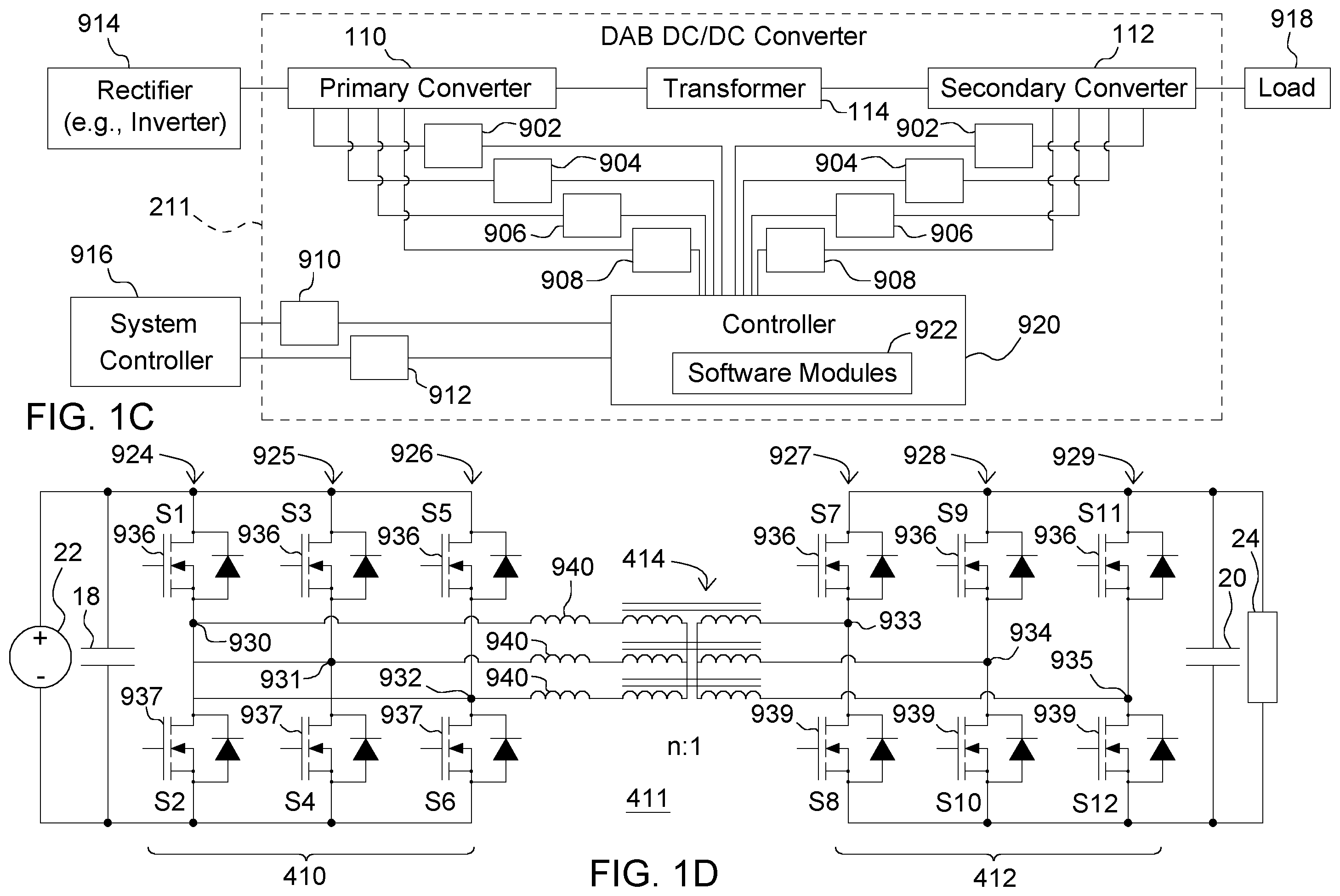 Patent US12348148 Figure 3 – Direct-current-to-direct-current converter with transformer thermal management