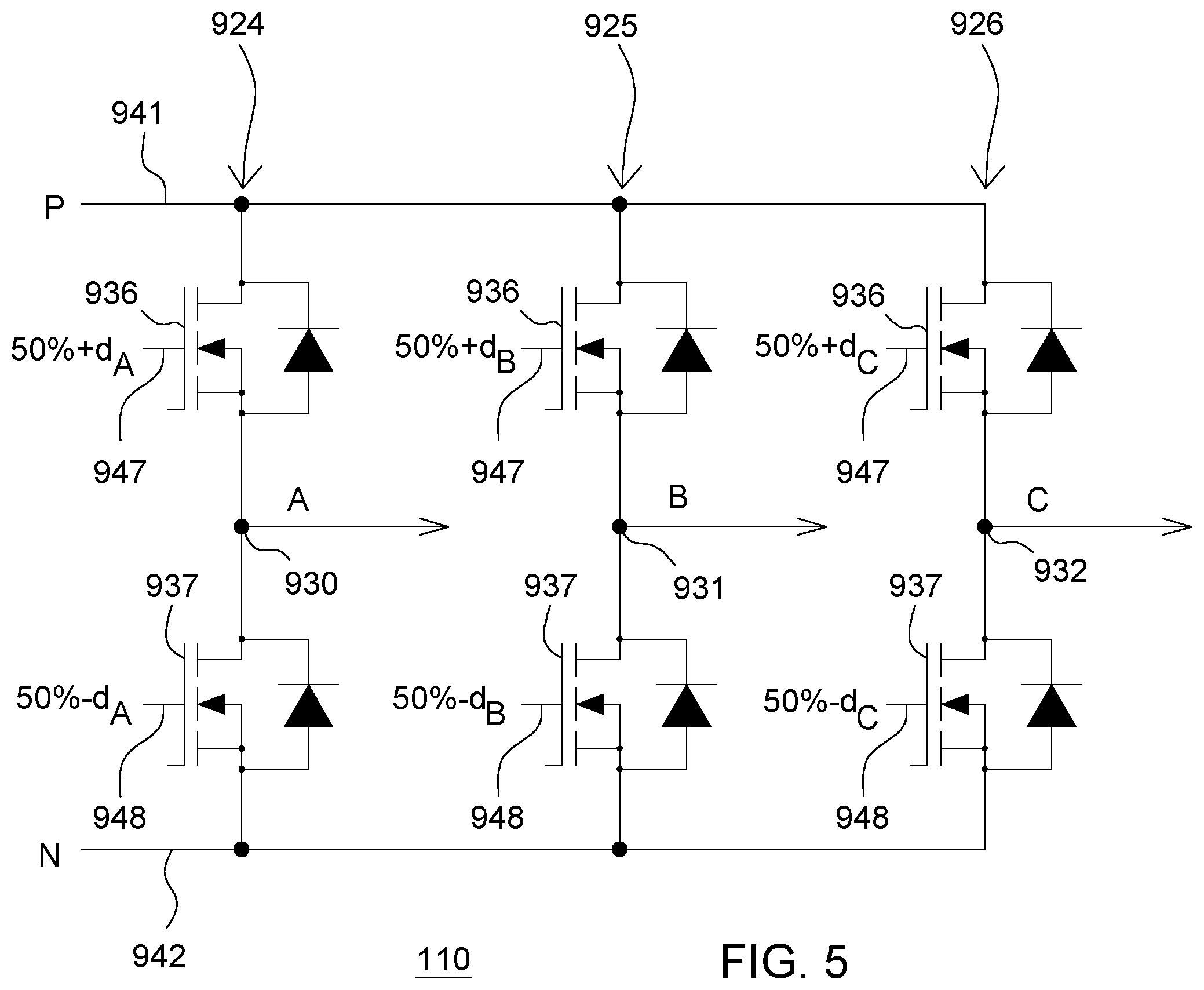 Patent US12348148 Figure 7 – Direct-current-to-direct-current converter with transformer thermal management