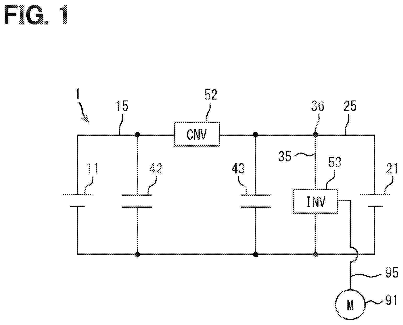 Patent US12348151 Figure 1 – Power converter