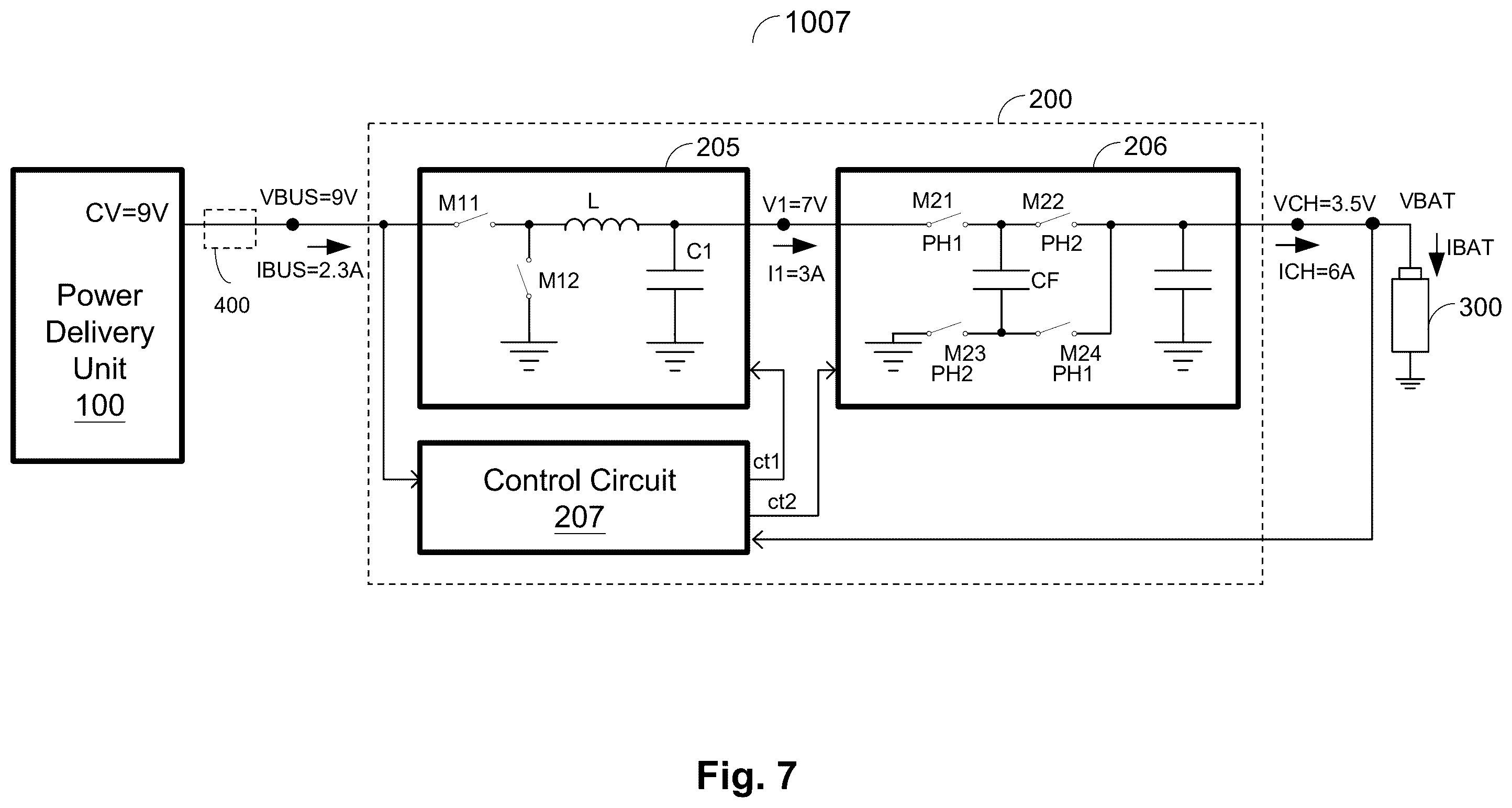 Patent US12348153 Figure 5 – High efficiency charging system and power conversion circuit thereof