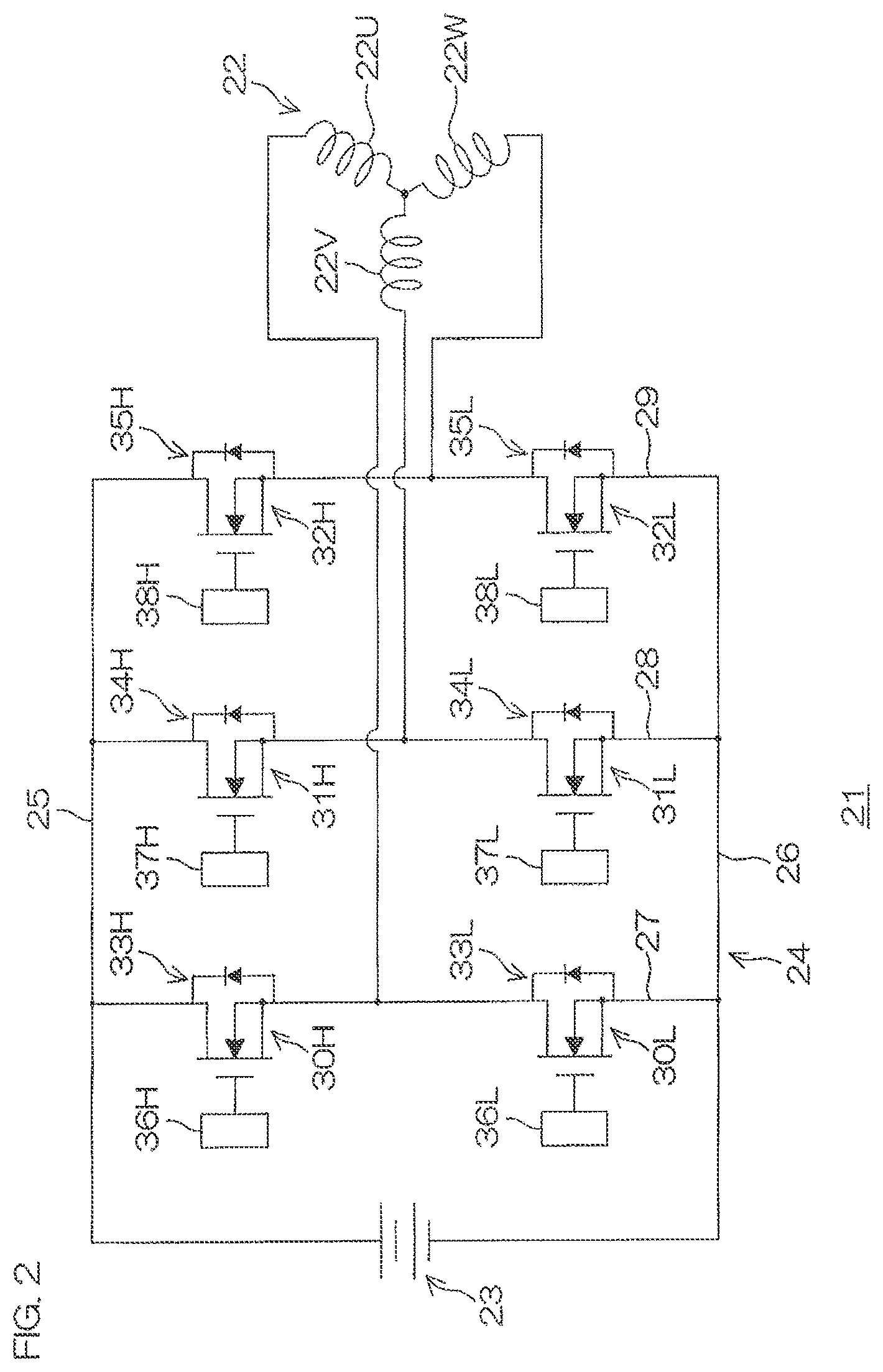 Patent US12348154 Figure 2 – Switching device