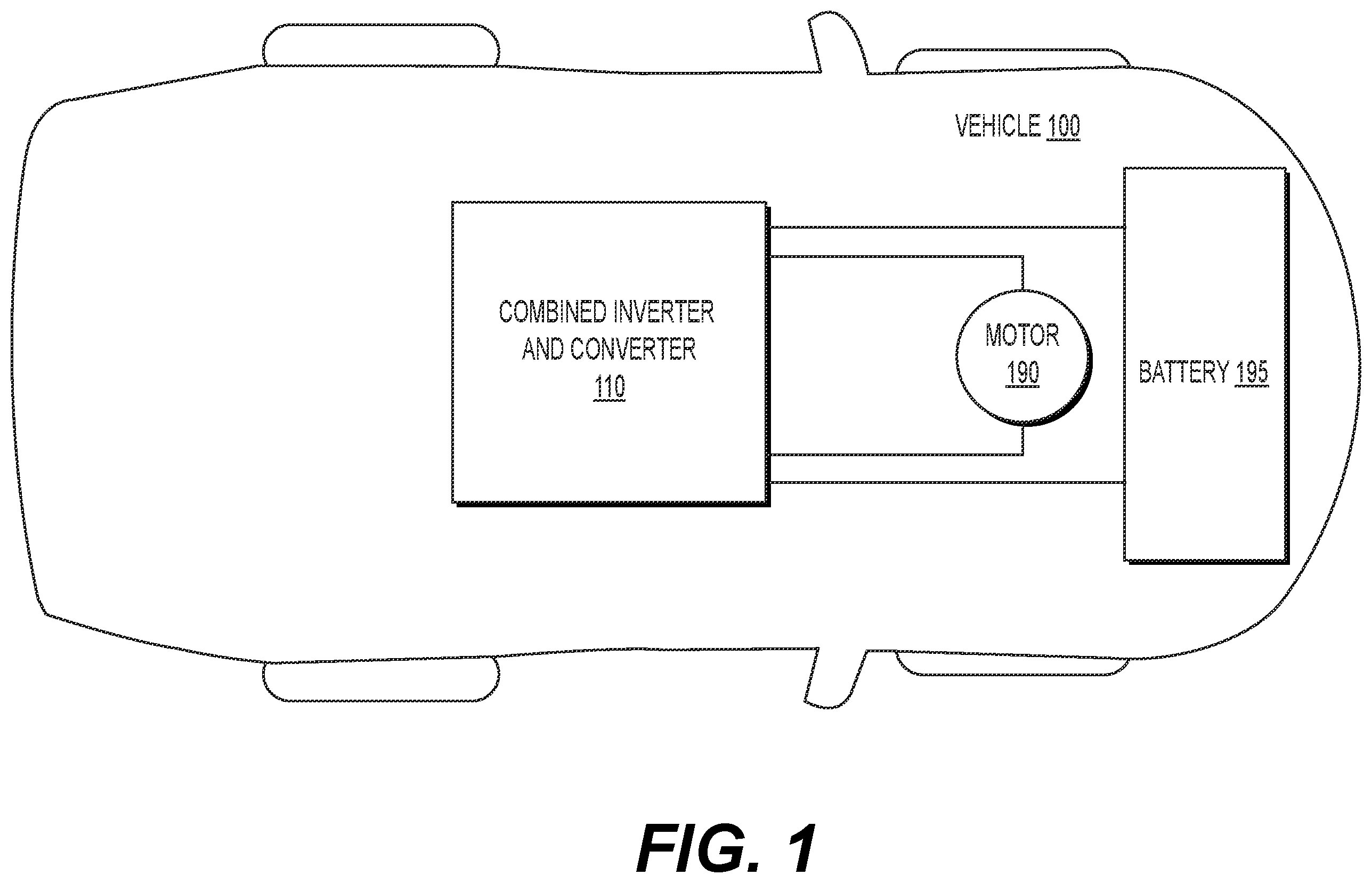 Patent US12348157 — Systems and methods for power module for inverter for electric vehicle — Figure 1