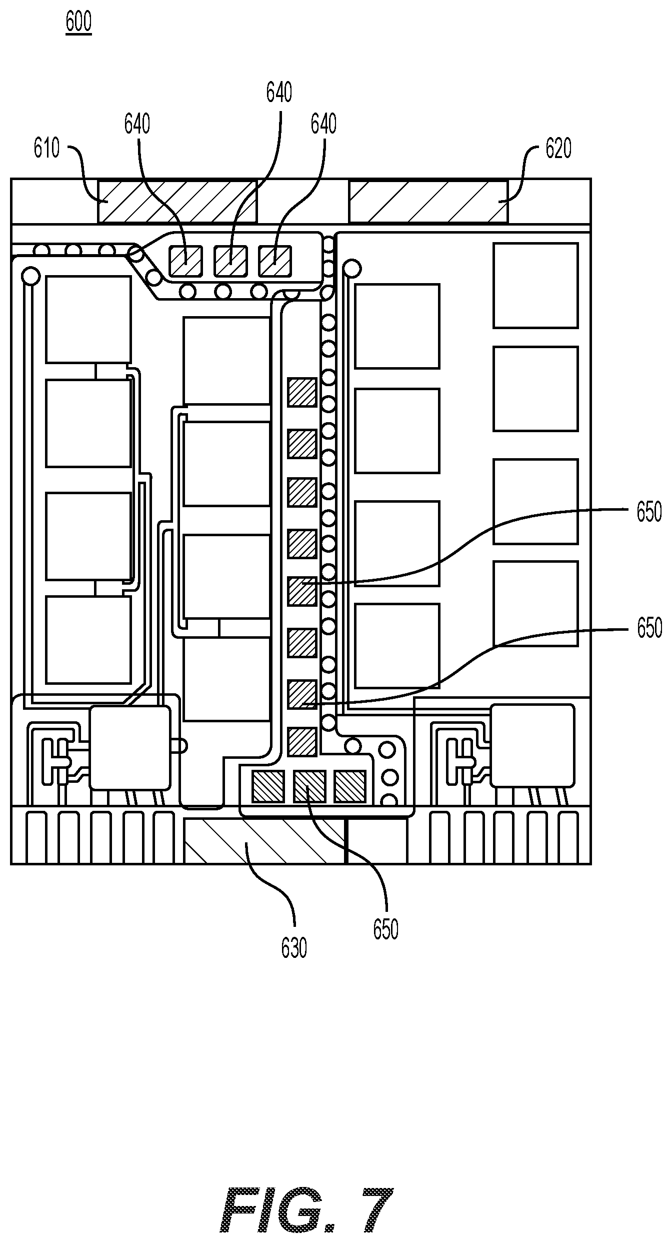 Patent US12348157 Figure 7 – Systems and methods for power module for inverter for electric vehicle