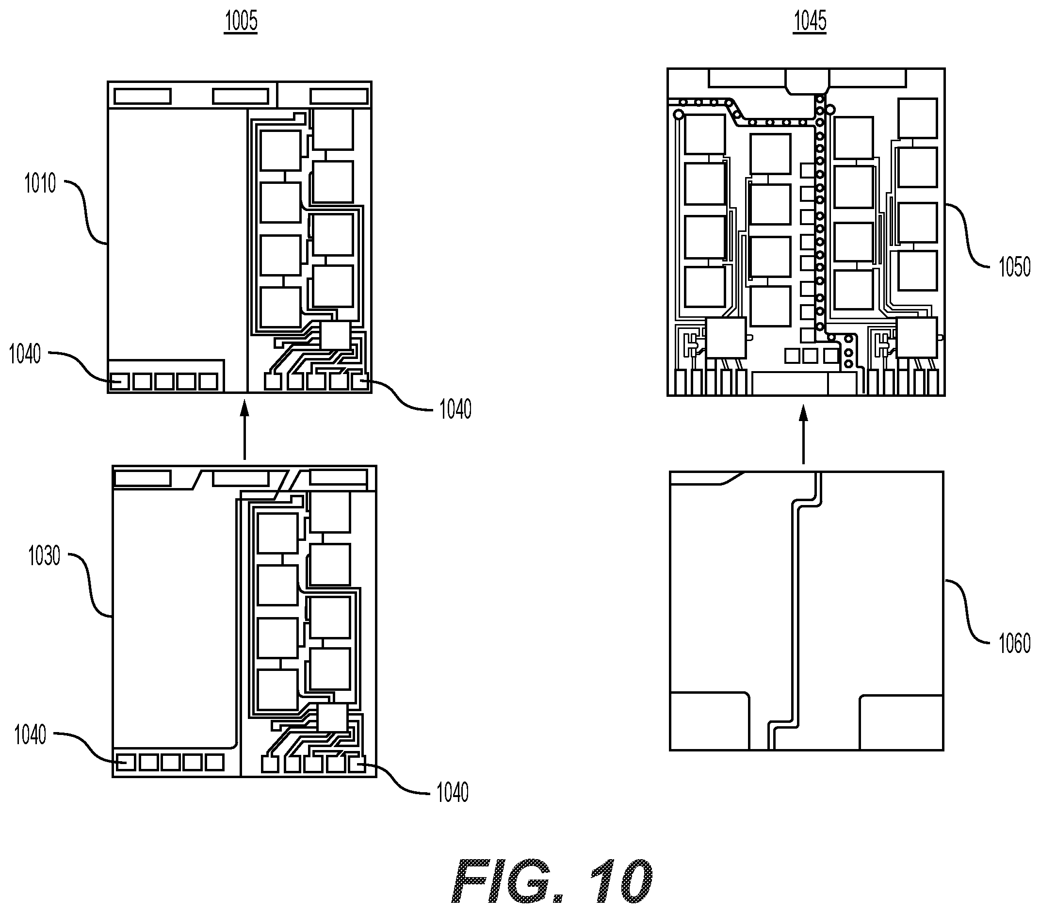 Patent US12348157 Figure 10 – Systems and methods for power module for inverter for electric vehicle