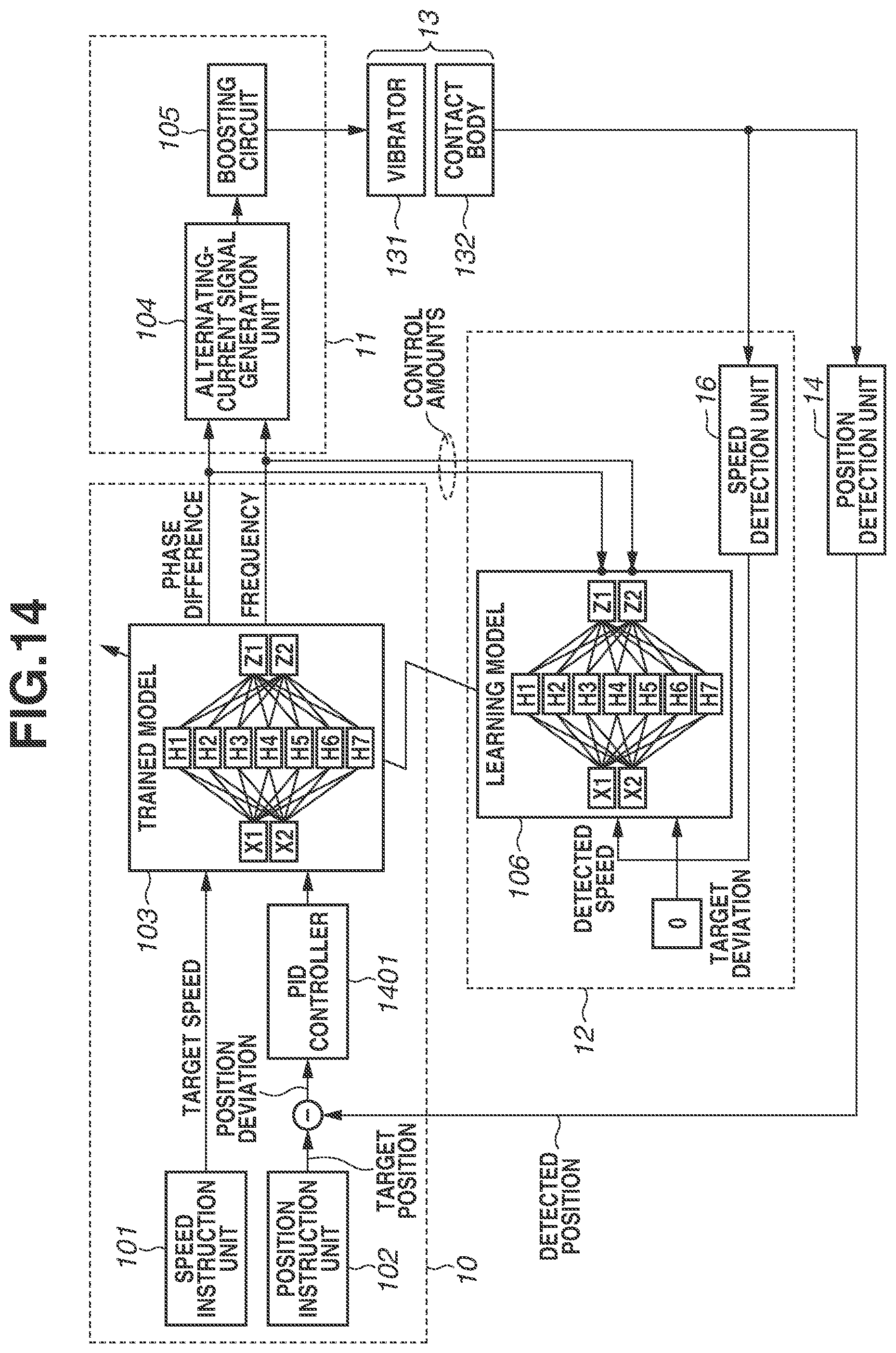 Patent US12348158 Figure 14 – Control apparatus for vibration actuator, and vibration driving apparatus, interchangeable lens, imaging apparatus, and automatic stage including same