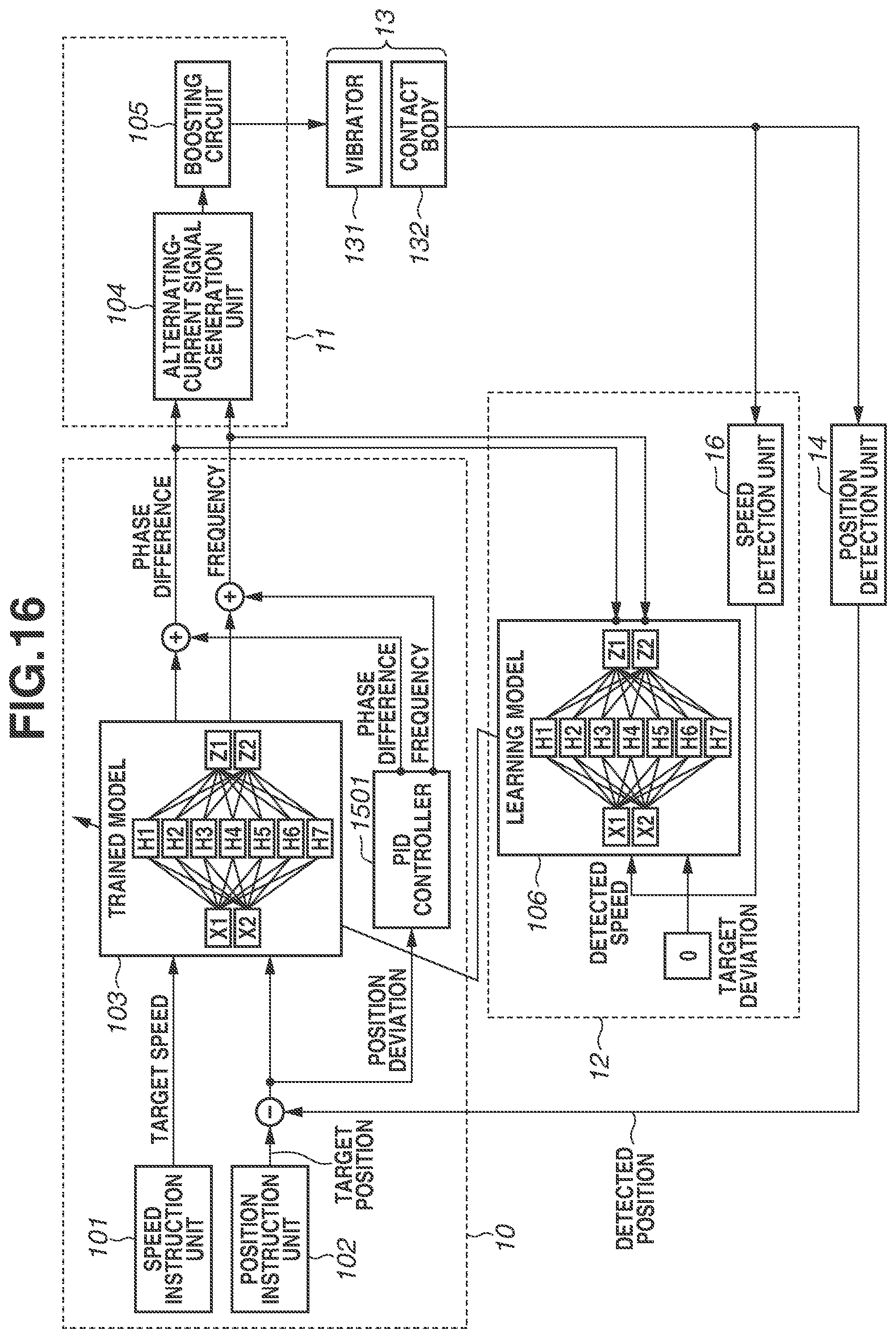 Patent US12348158 Figure 16 – Control apparatus for vibration actuator, and vibration driving apparatus, interchangeable lens, imaging apparatus, and automatic stage including same