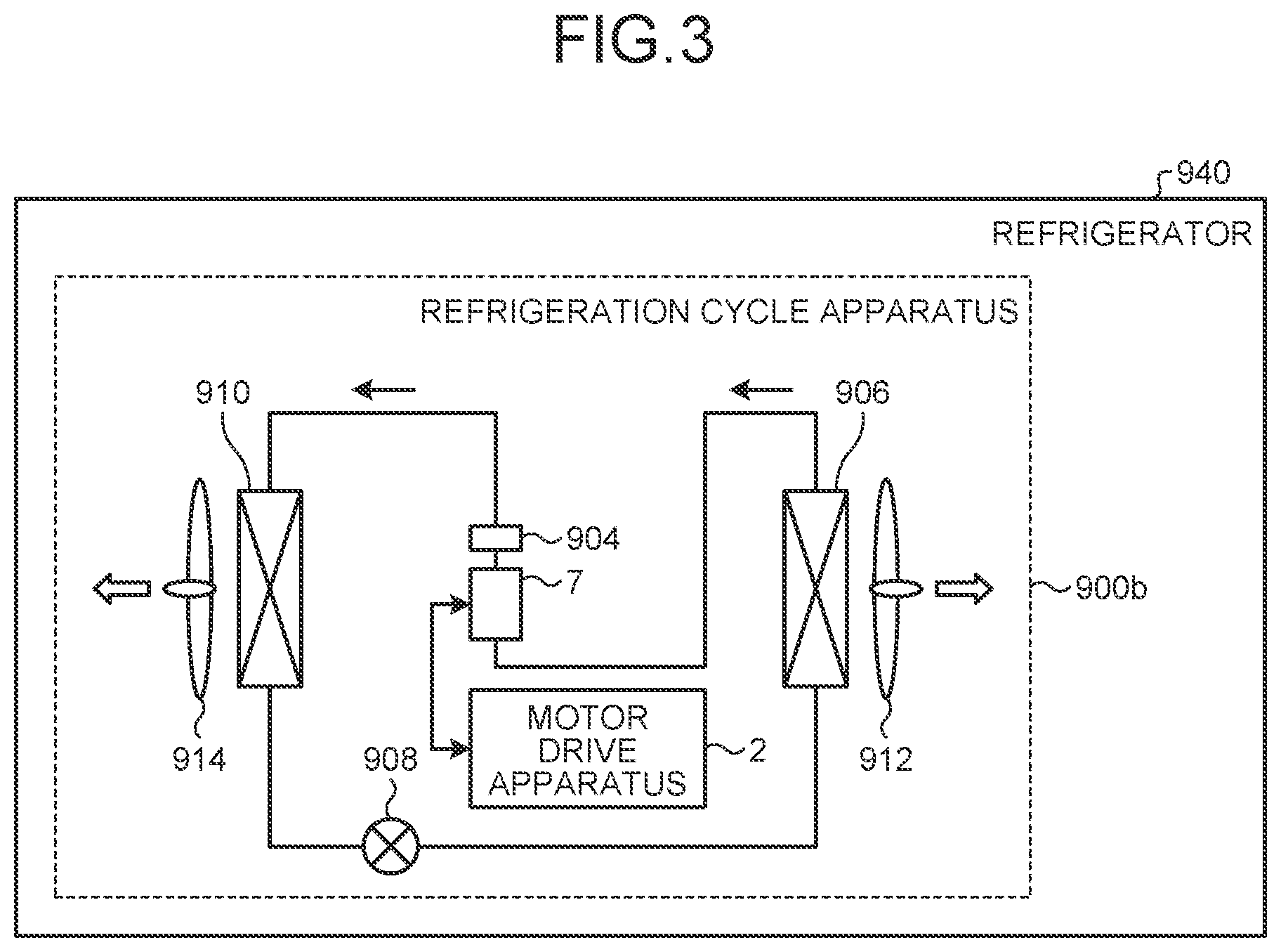 Patent US12348166 Figure 2 – Motor drive apparatus, refrigeration cycle apparatus, air conditioner, water heater, and refrigerator