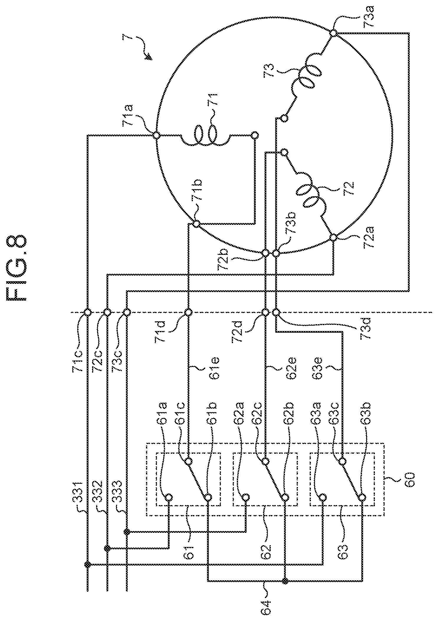 Patent US12348166 Figure 6 – Motor drive apparatus, refrigeration cycle apparatus, air conditioner, water heater, and refrigerator
