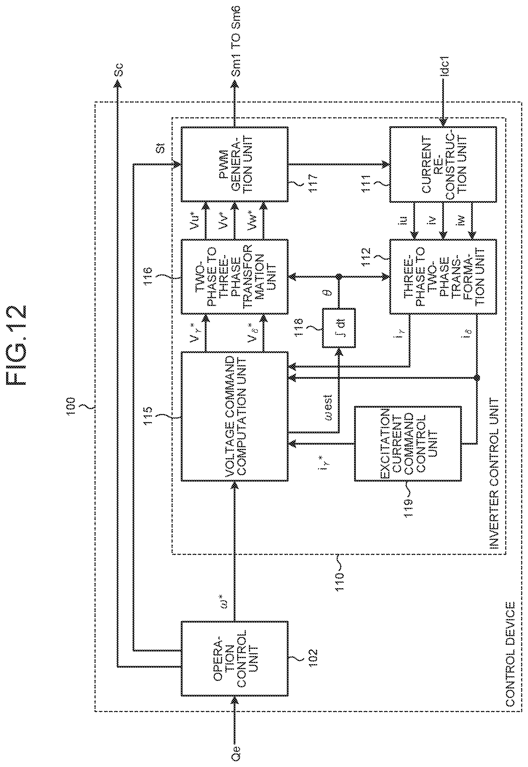 Patent US12348166 Figure 9 – Motor drive apparatus, refrigeration cycle apparatus, air conditioner, water heater, and refrigerator