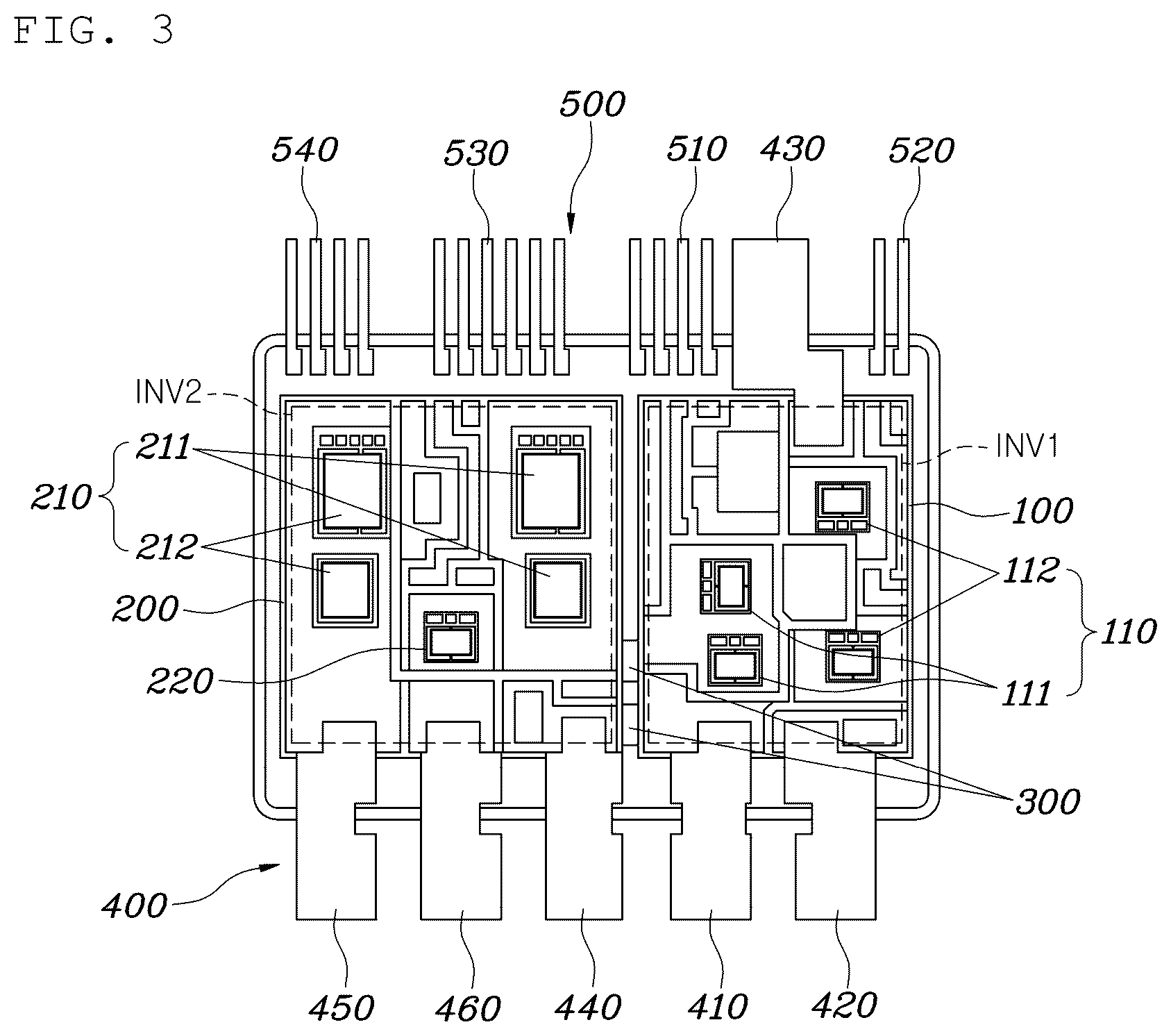 Patent US12348167 Figure 3 – Power module and motor drive system using the same