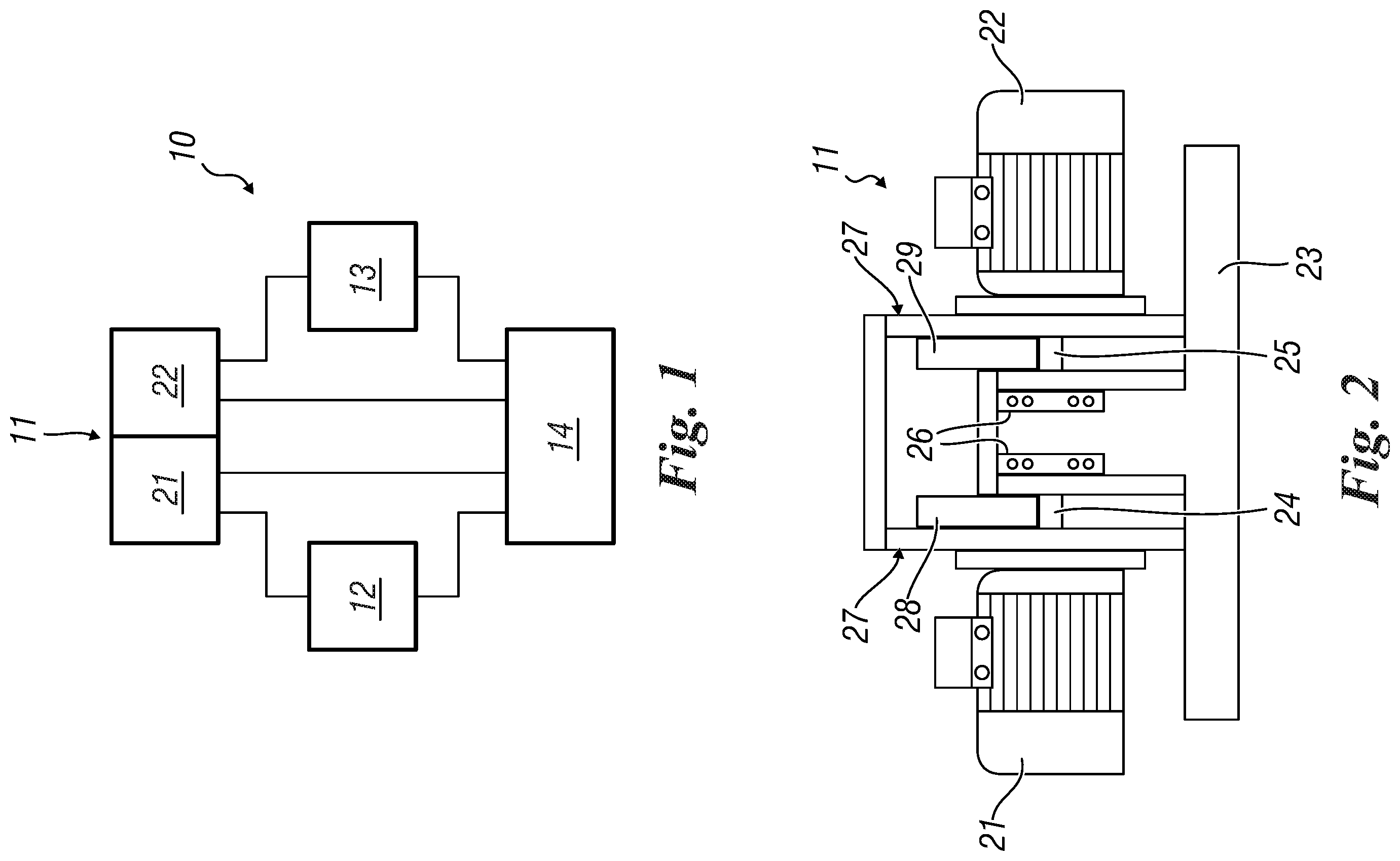 Patent US12348173 Figure 1 – Eccentric mass vibrating system