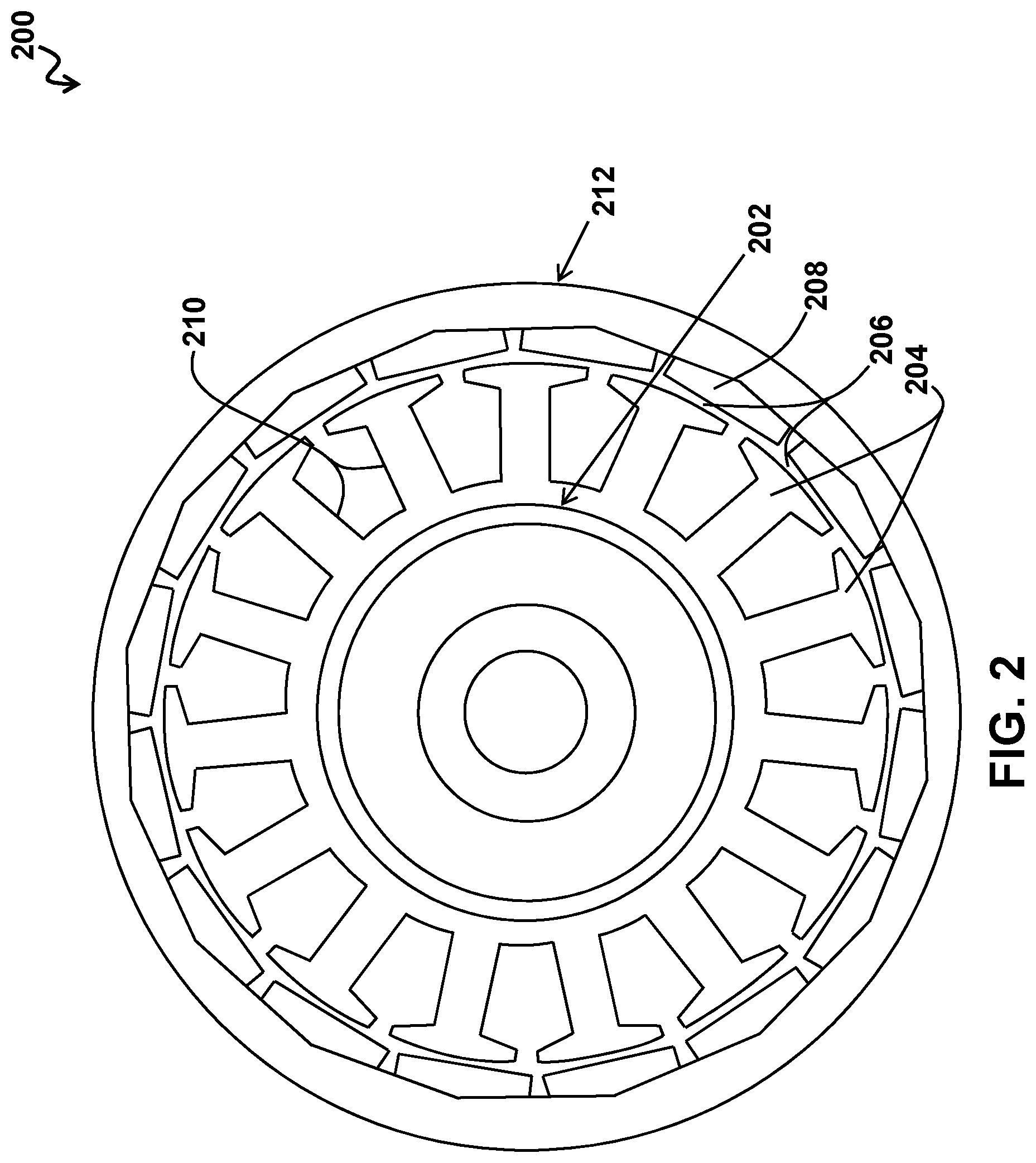 Patent US12348174 Figure 2 – Bi-stable, sub-commutated, direct-drive, sinusoidal motor controller for precision position control