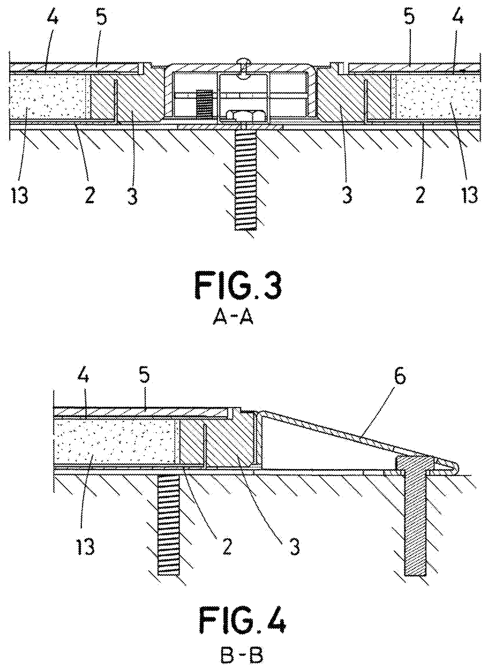 Patent US12348175 Figure 3 – Photovoltaic tile intended to be installed on passable exterior paving surfaces