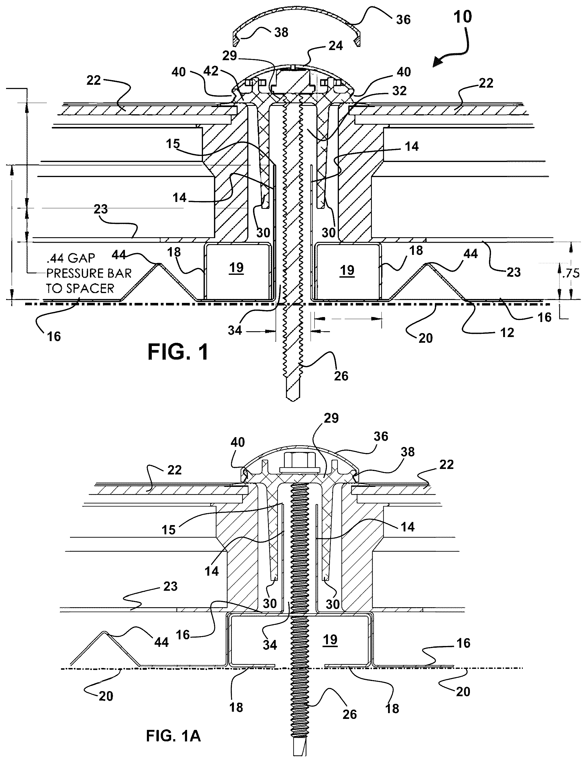 Patent US12348176 Figure 1 – Systems and methods for solar panel mounting
