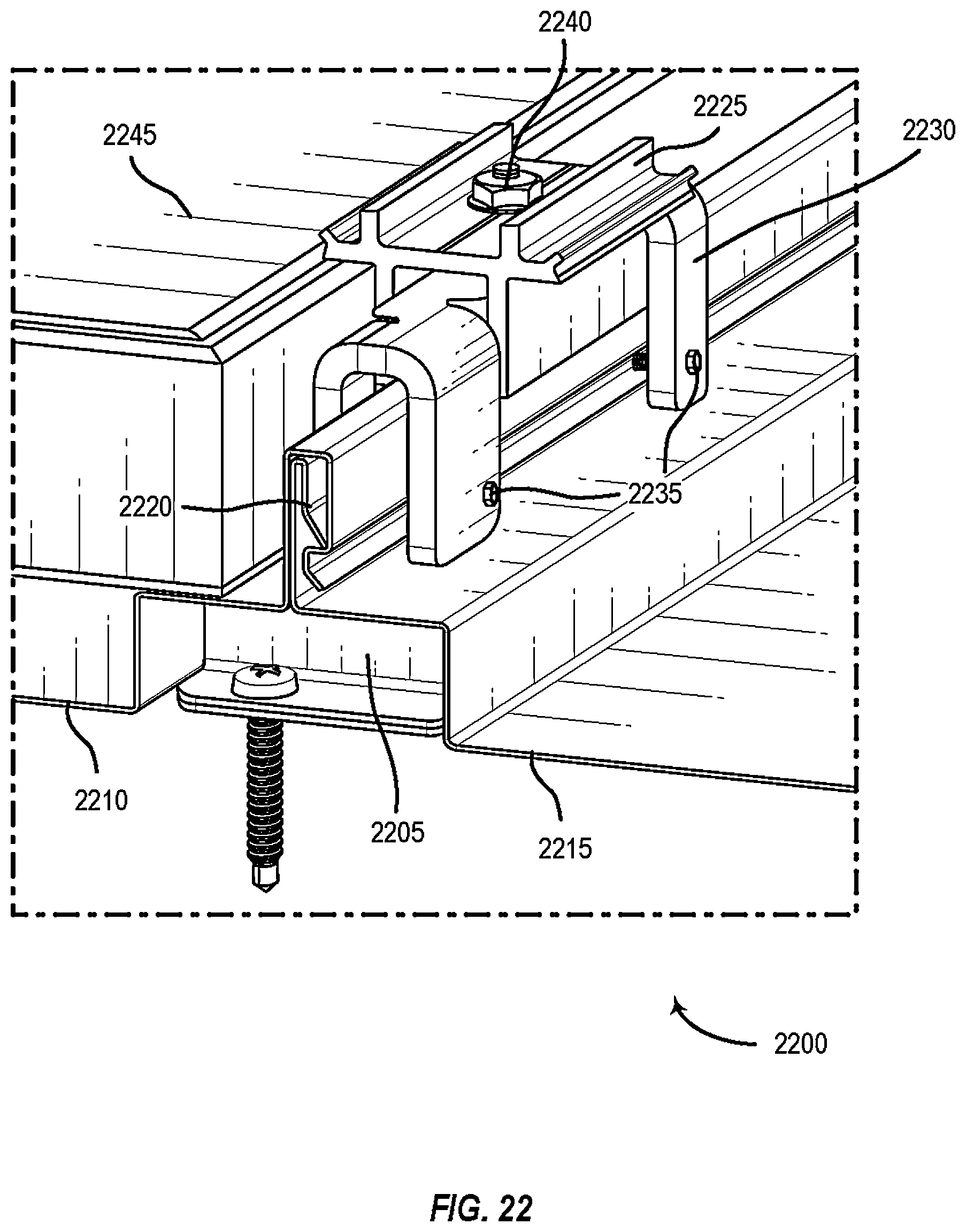 Patent US12348176 Figure 19 – Systems and methods for solar panel mounting