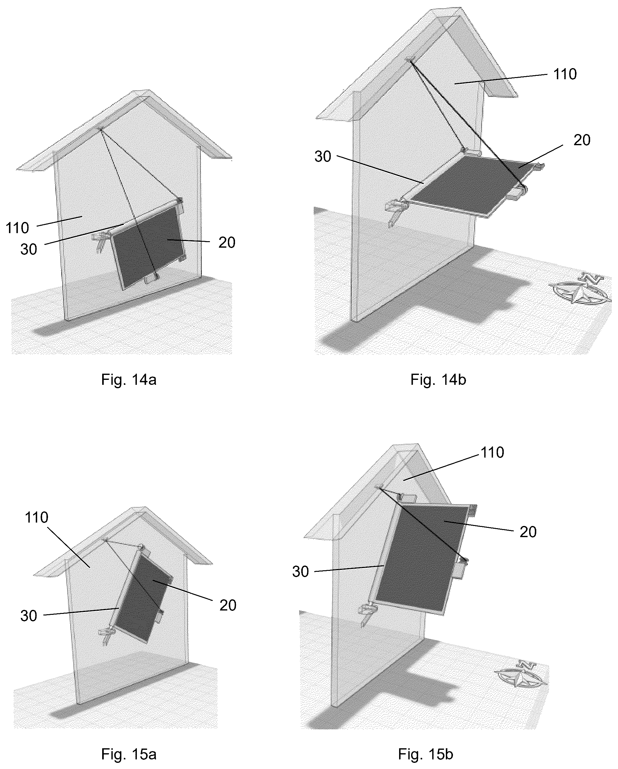 Patent US12348180 Figure 16 – Overhead tensile-actuated solar tracking system and method