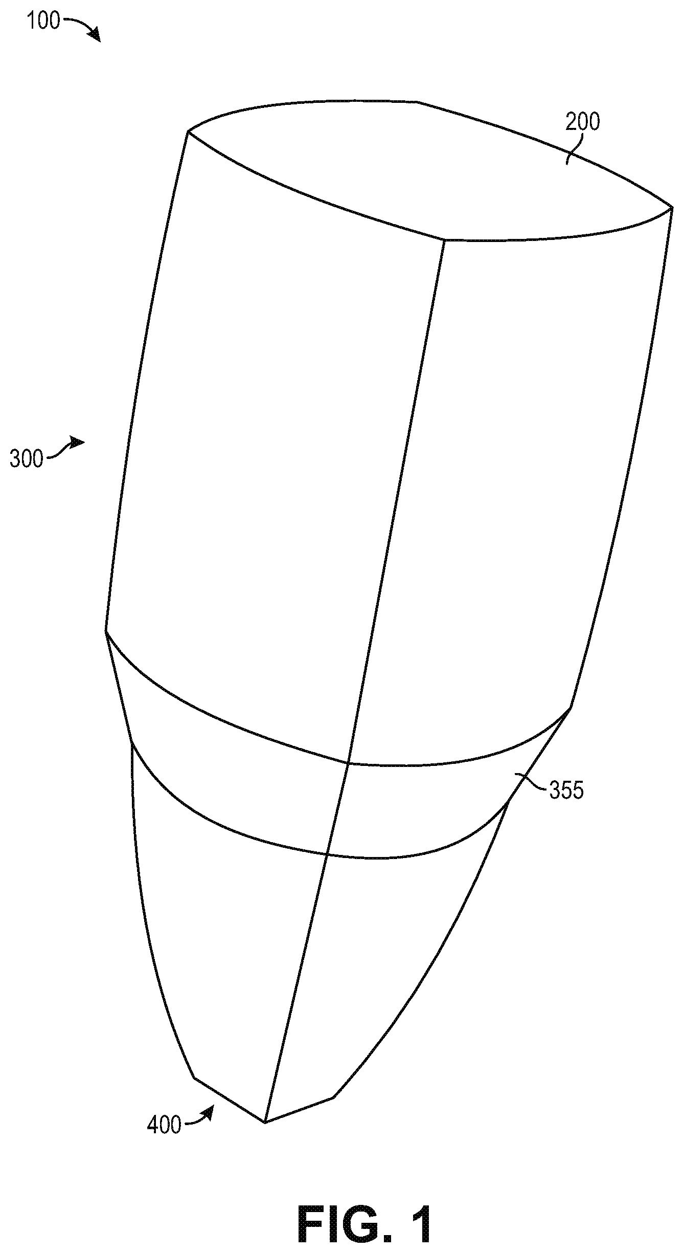 Patent US12348181 Figure 1 – Non-imaging optical concentrator