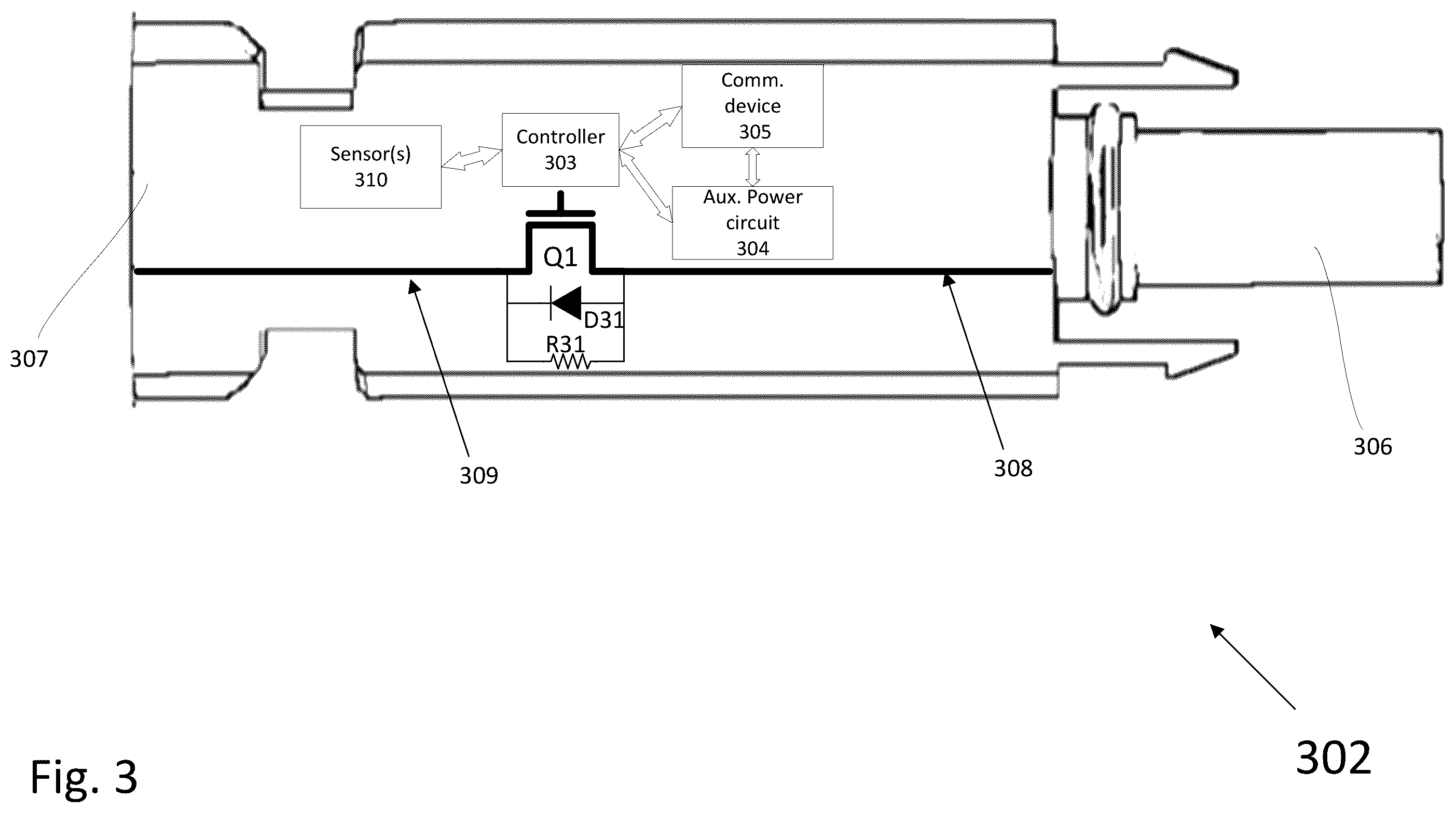 Patent US12348182 Figure 4 – Safety switch for photovoltaic systems