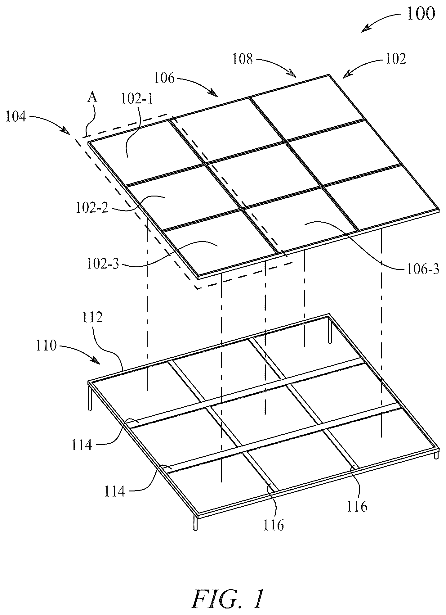 Patent US12348184 Figure 1 – Method for making a modular solar panel