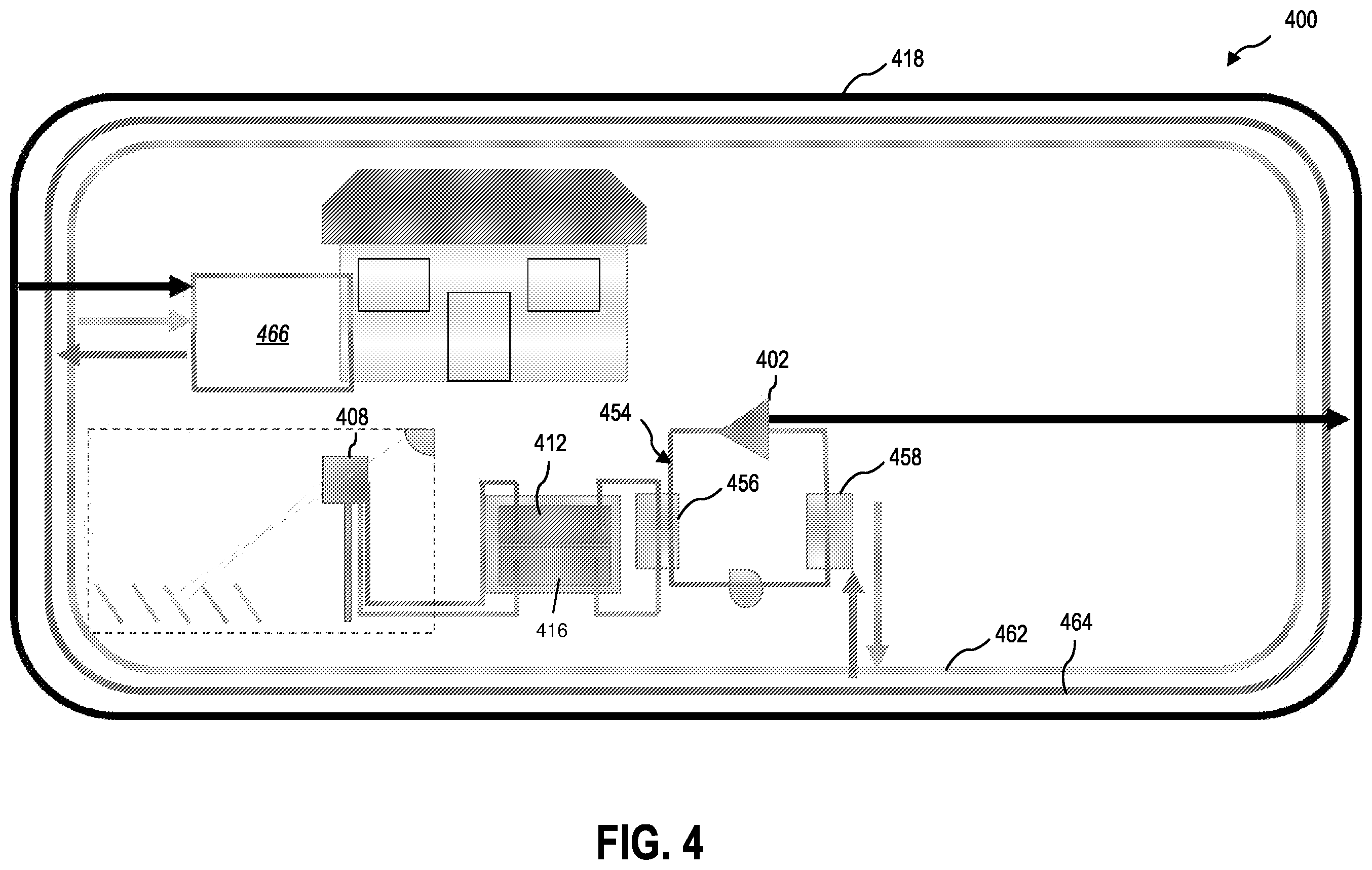Patent US12348185 Figure 4 – Integrated hybrid solar energy plant and district heating and cooling network