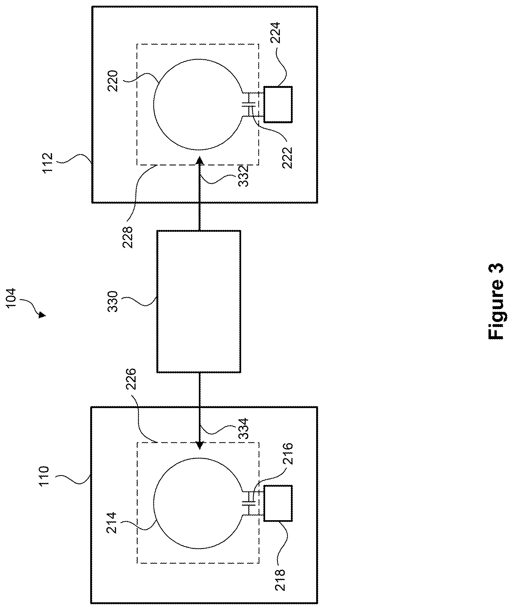 Patent US12348188 Figure 3 – Feedforward cancellation circuit