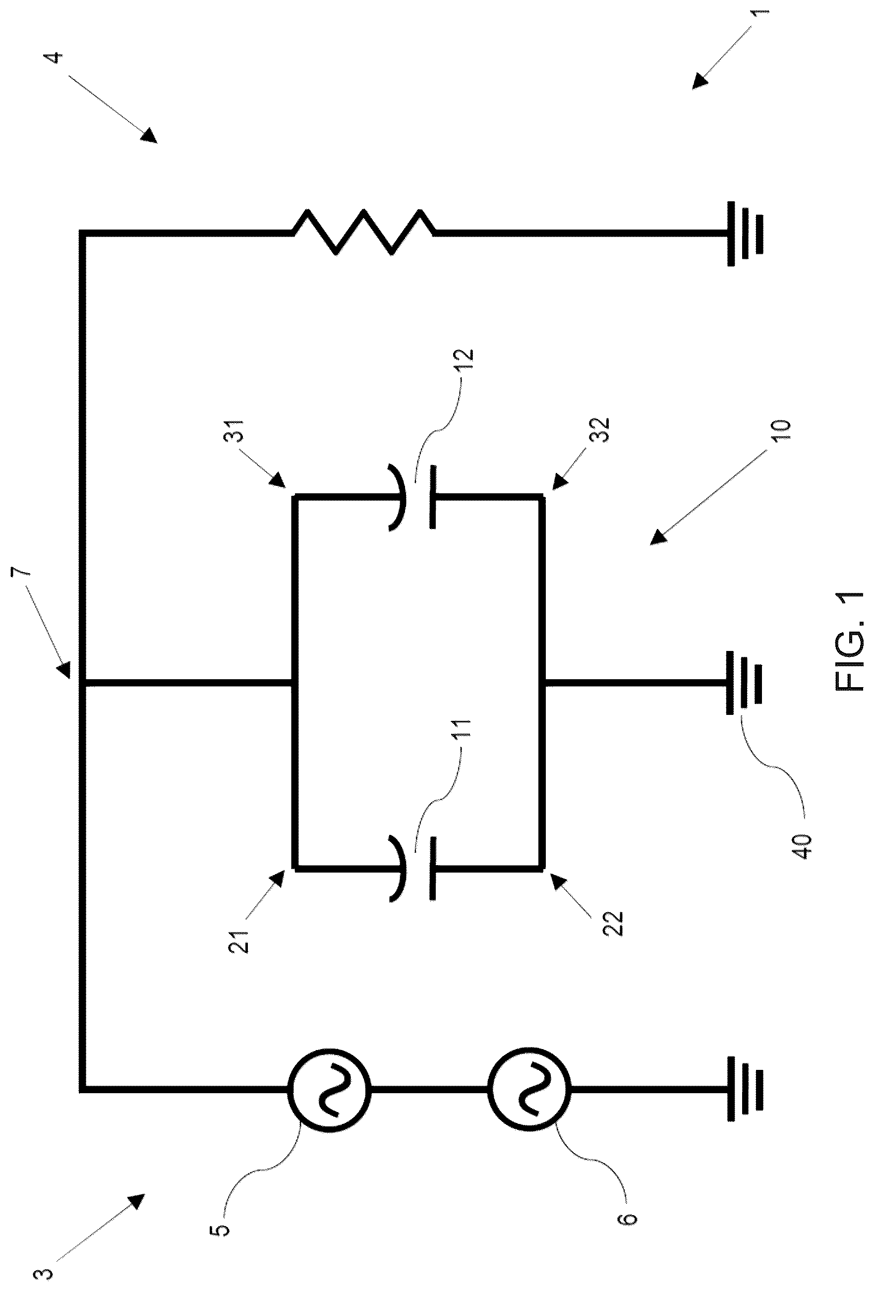 Patent US12348199 Figure 1 – Radio frequency circuit having a linearizer