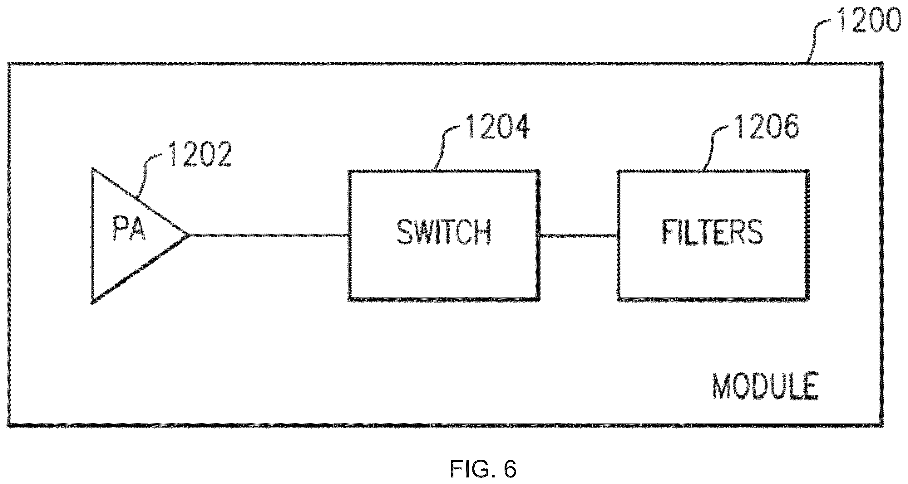 Patent US12348199 Figure 7 – Radio frequency circuit having a linearizer