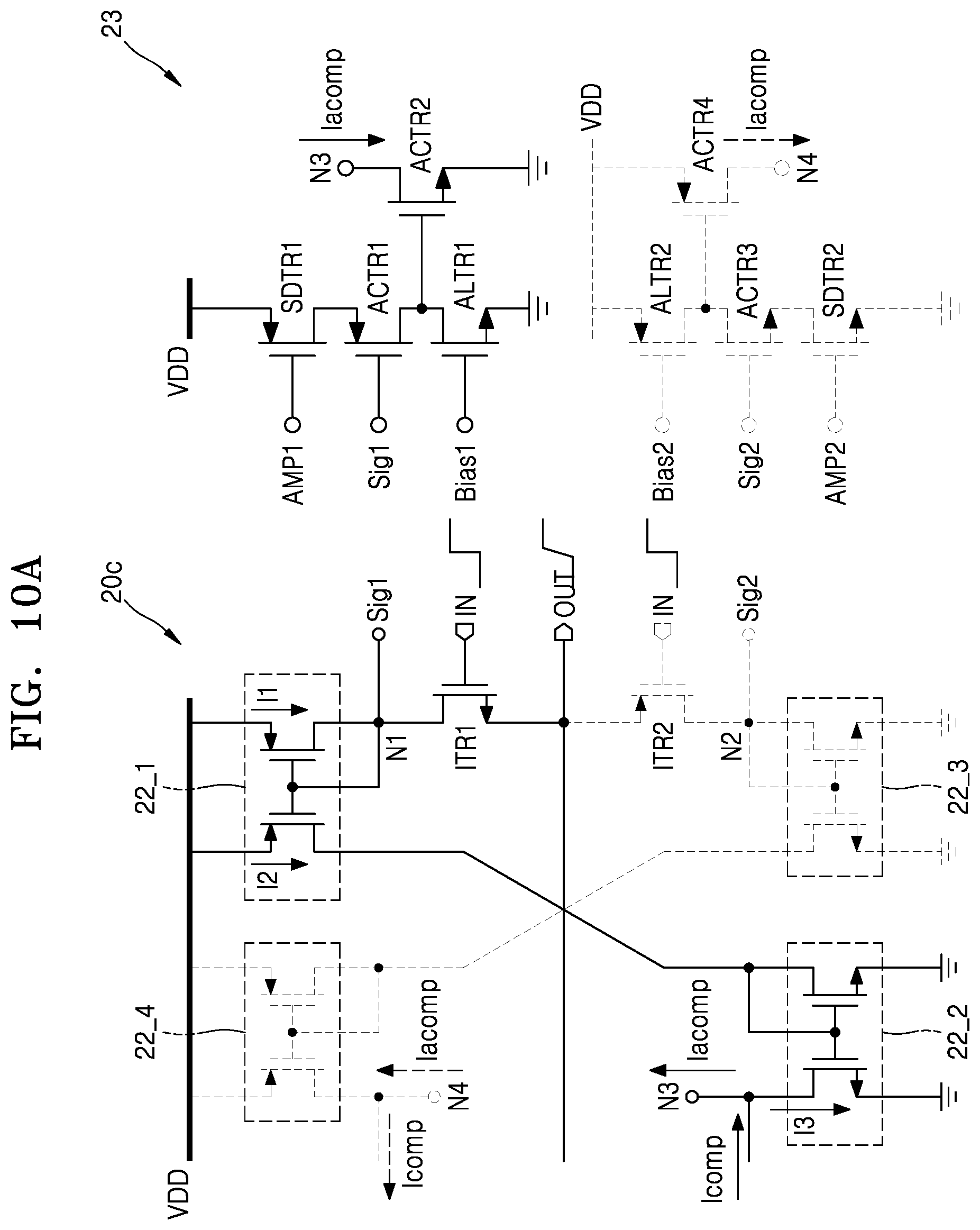 Patent US12348202 Figure 10 – Operational amplifier circuit and operational amplifier compensation circuit for amplifying input signal at high slew rate