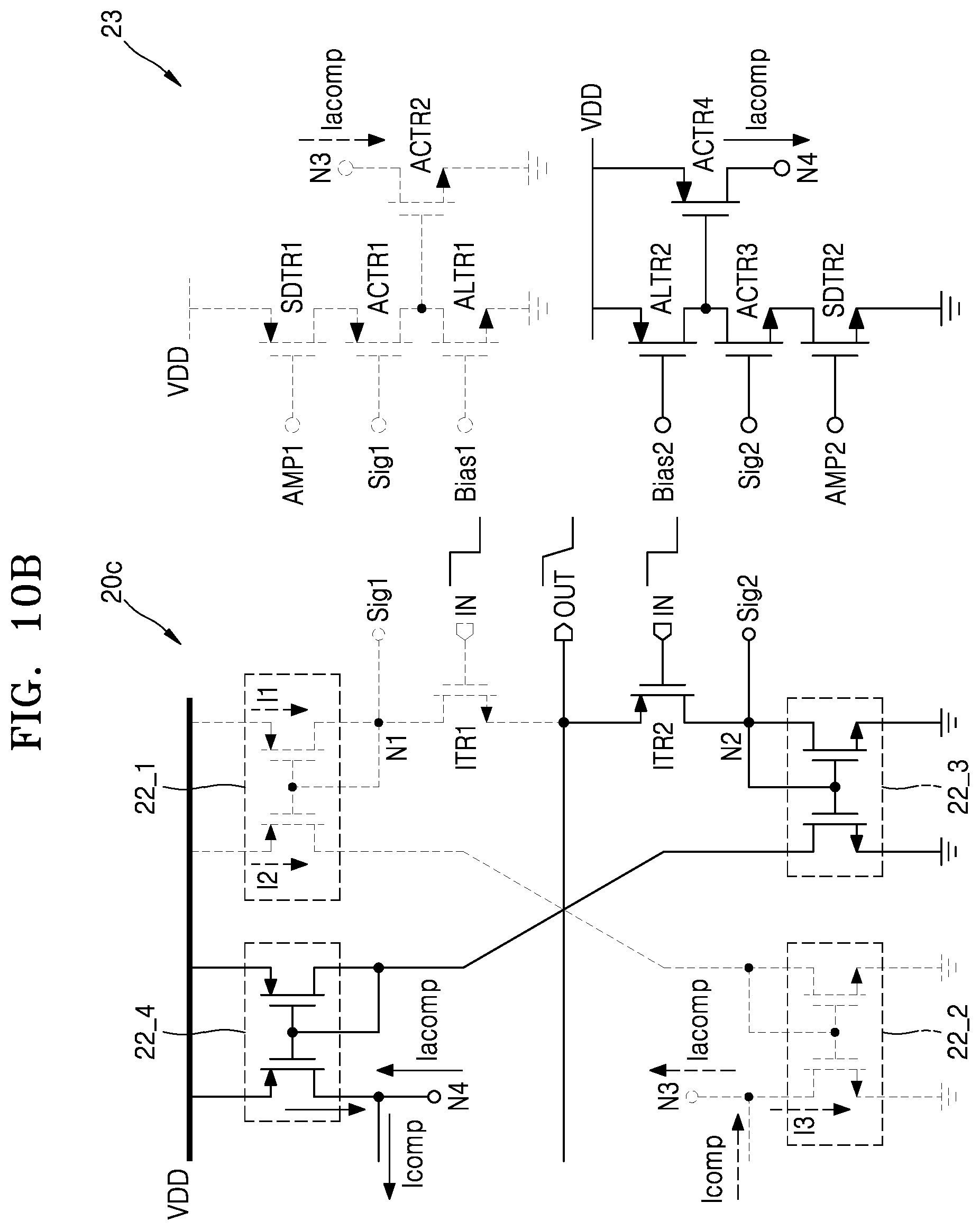 Patent US12348202 Figure 11 – Operational amplifier circuit and operational amplifier compensation circuit for amplifying input signal at high slew rate