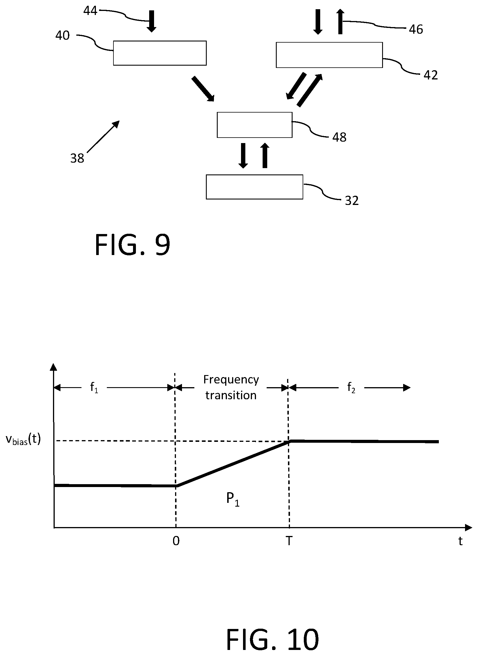 Patent US12348208 Figure 5 – Fast frequency switching in a variable RF filter