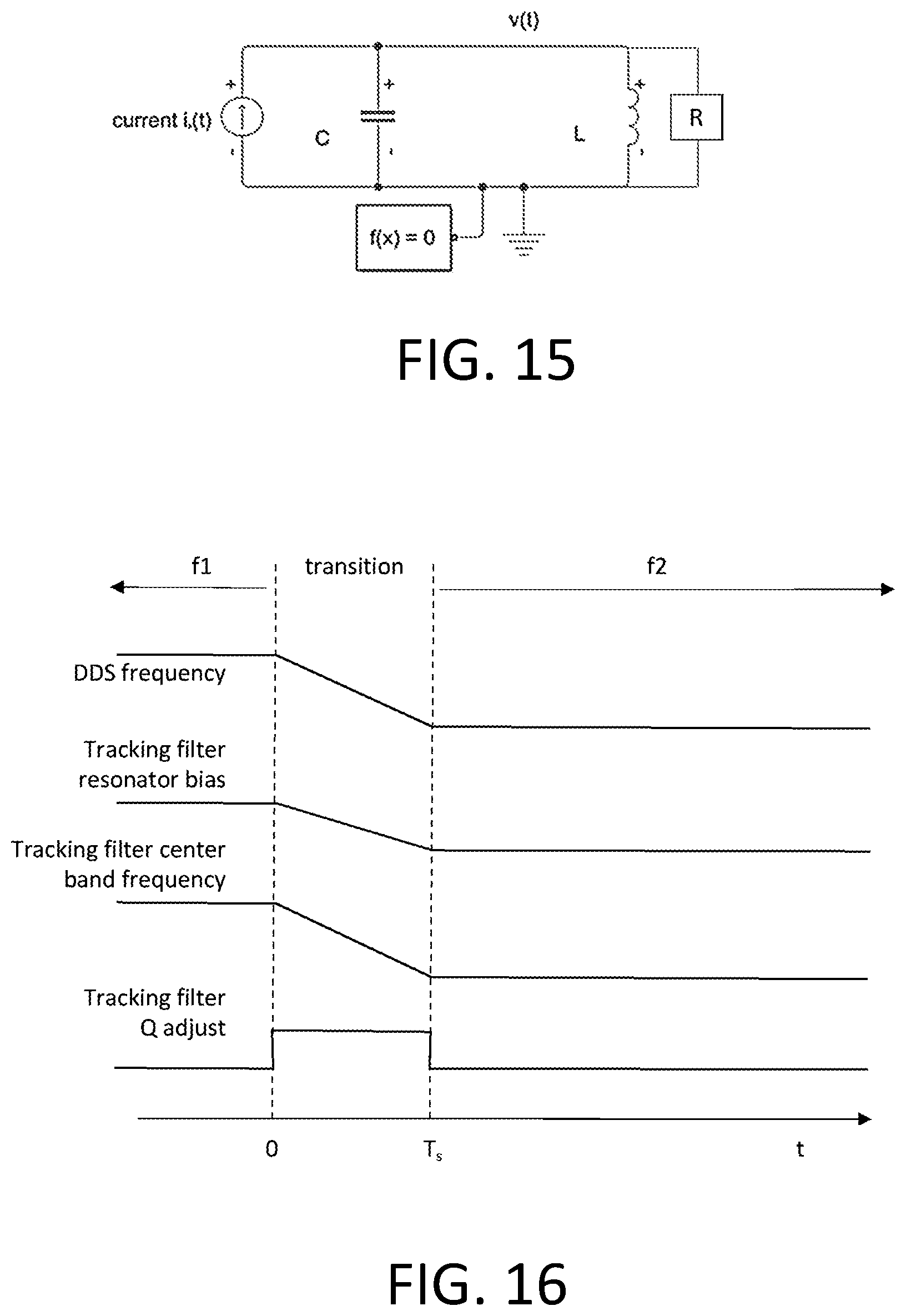 Patent US12348208 Figure 8 – Fast frequency switching in a variable RF filter