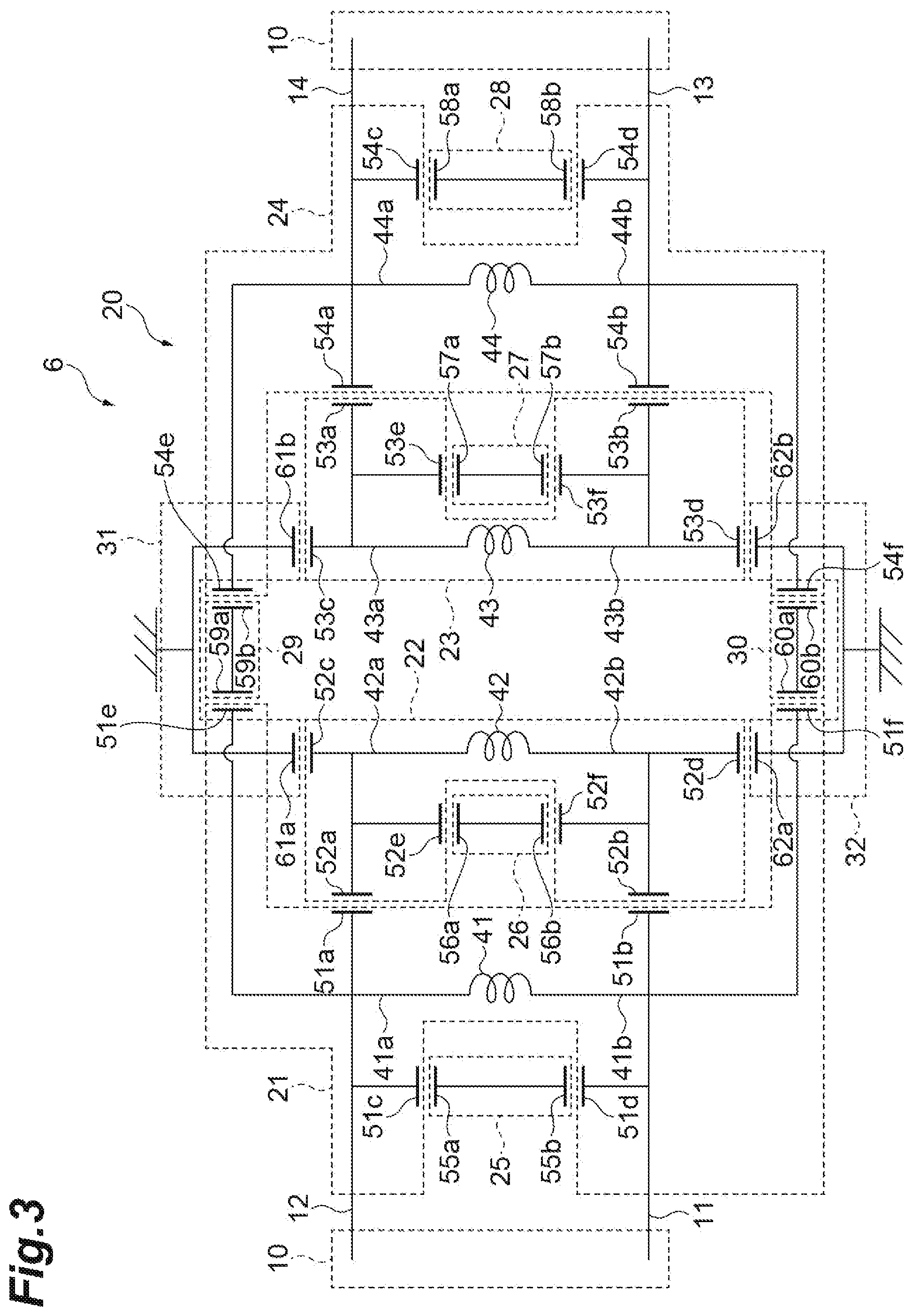 Patent US12348210 Figure 3 – Multilayer filter