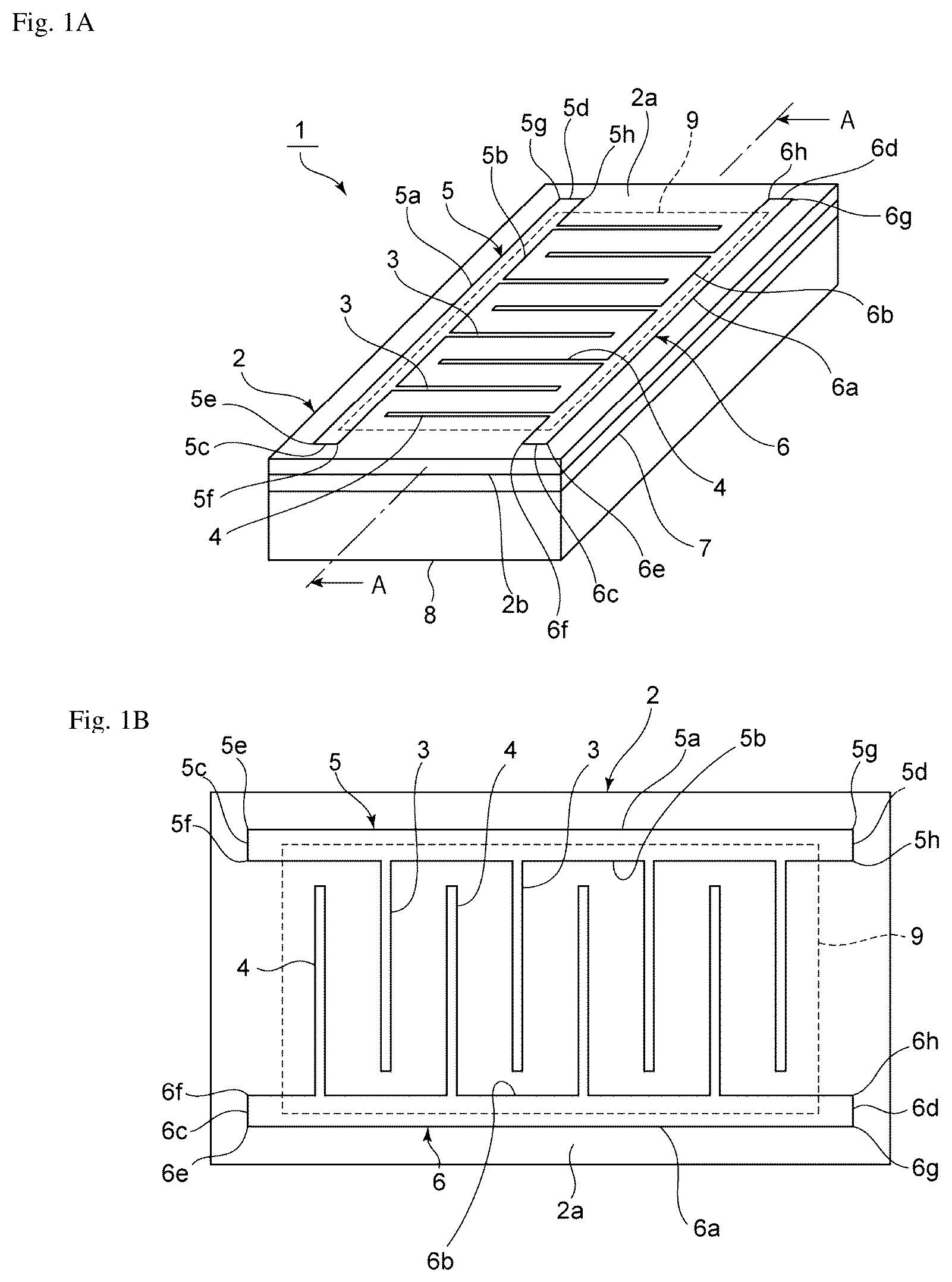 Patent US12348212 Figure 1 – Elastic wave device and ladder filter