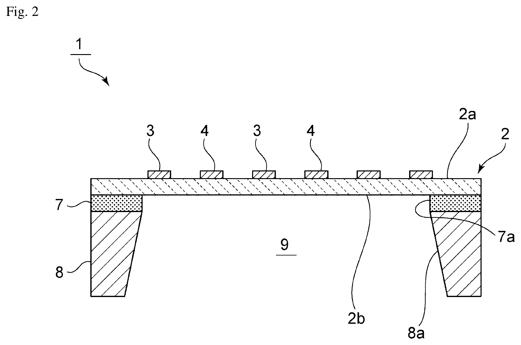 Patent US12348212 Figure 2 – Elastic wave device and ladder filter