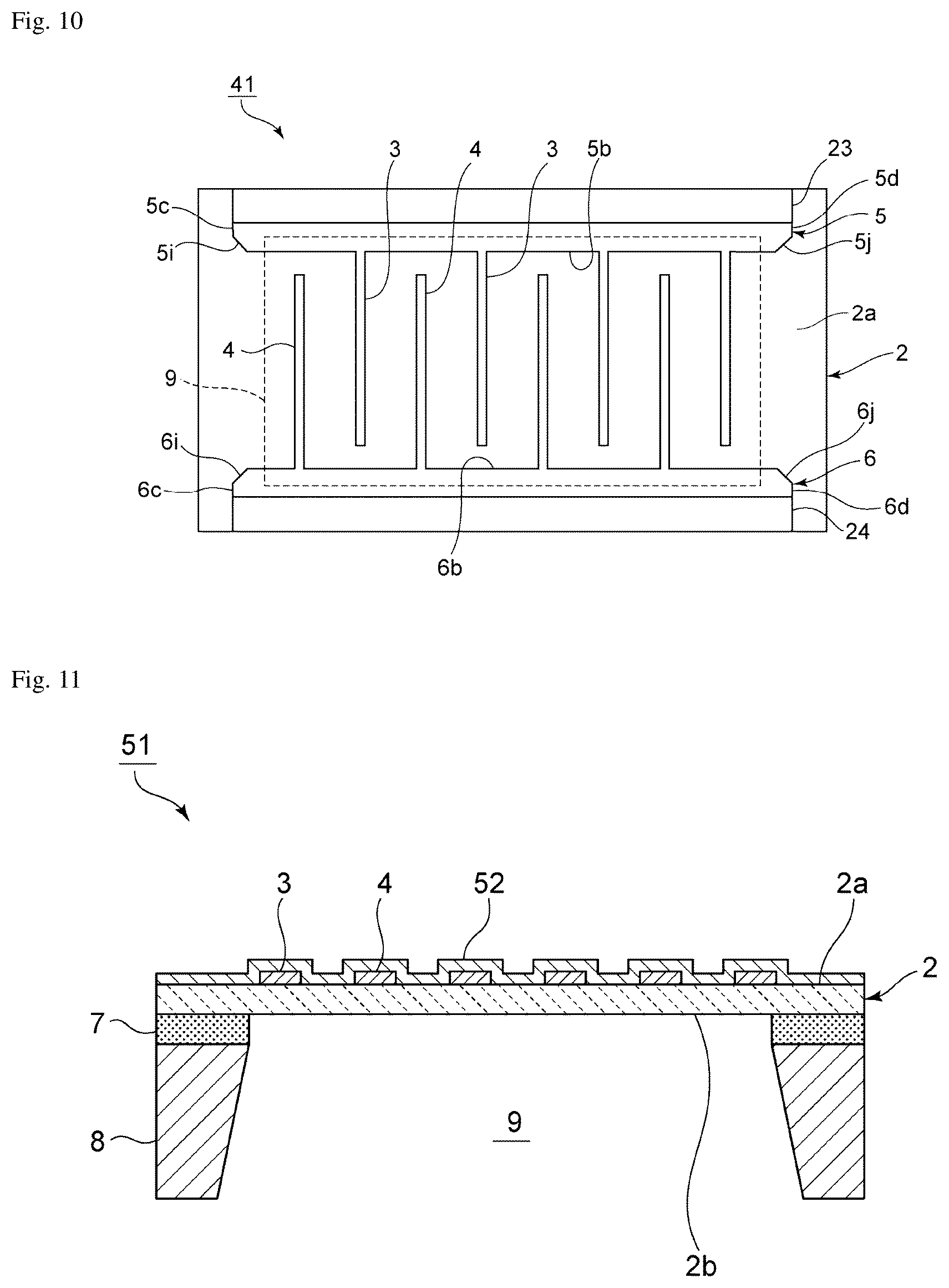 Patent US12348212 Figure 7 – Elastic wave device and ladder filter