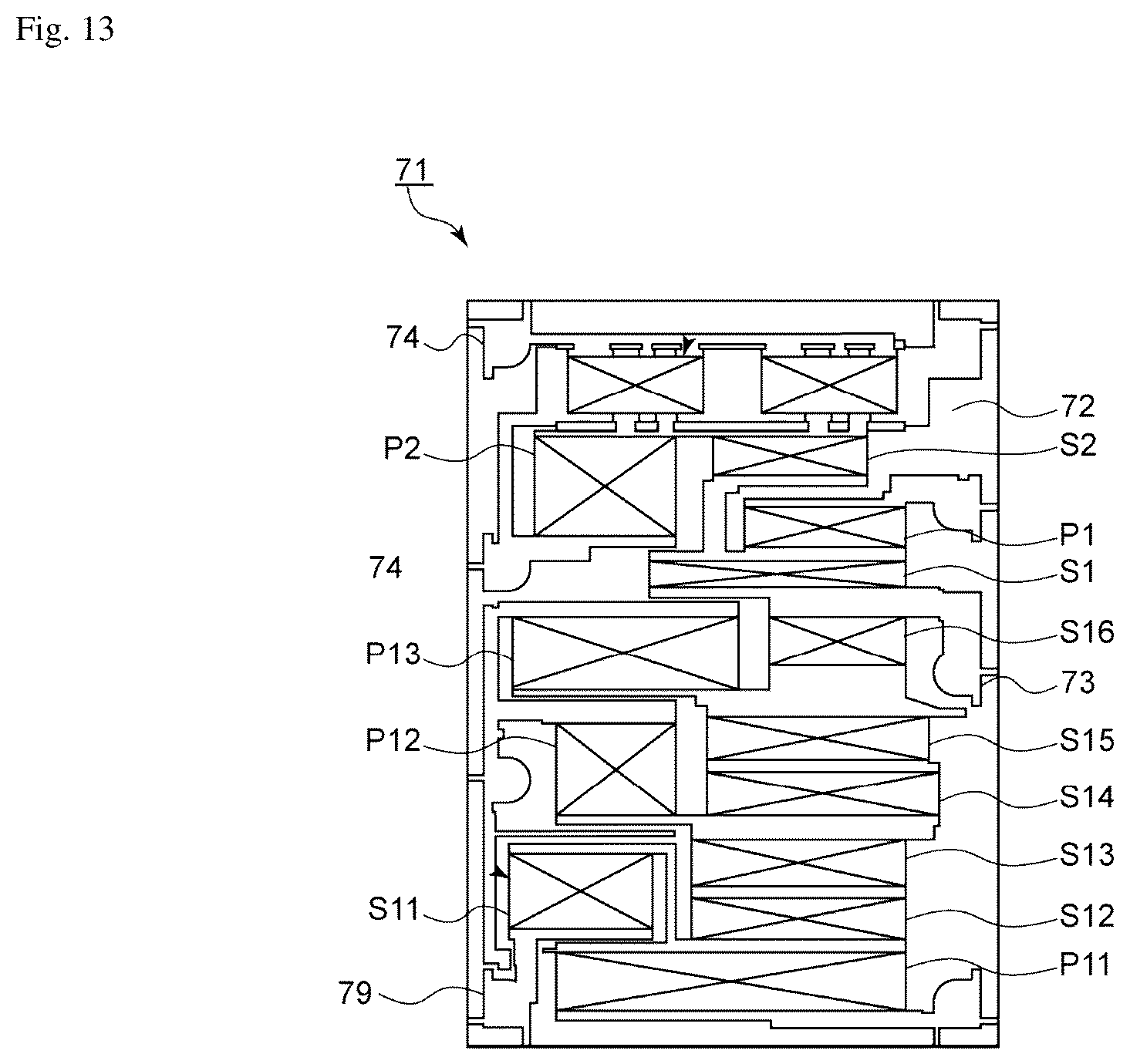 Patent US12348212 Figure 9 – Elastic wave device and ladder filter