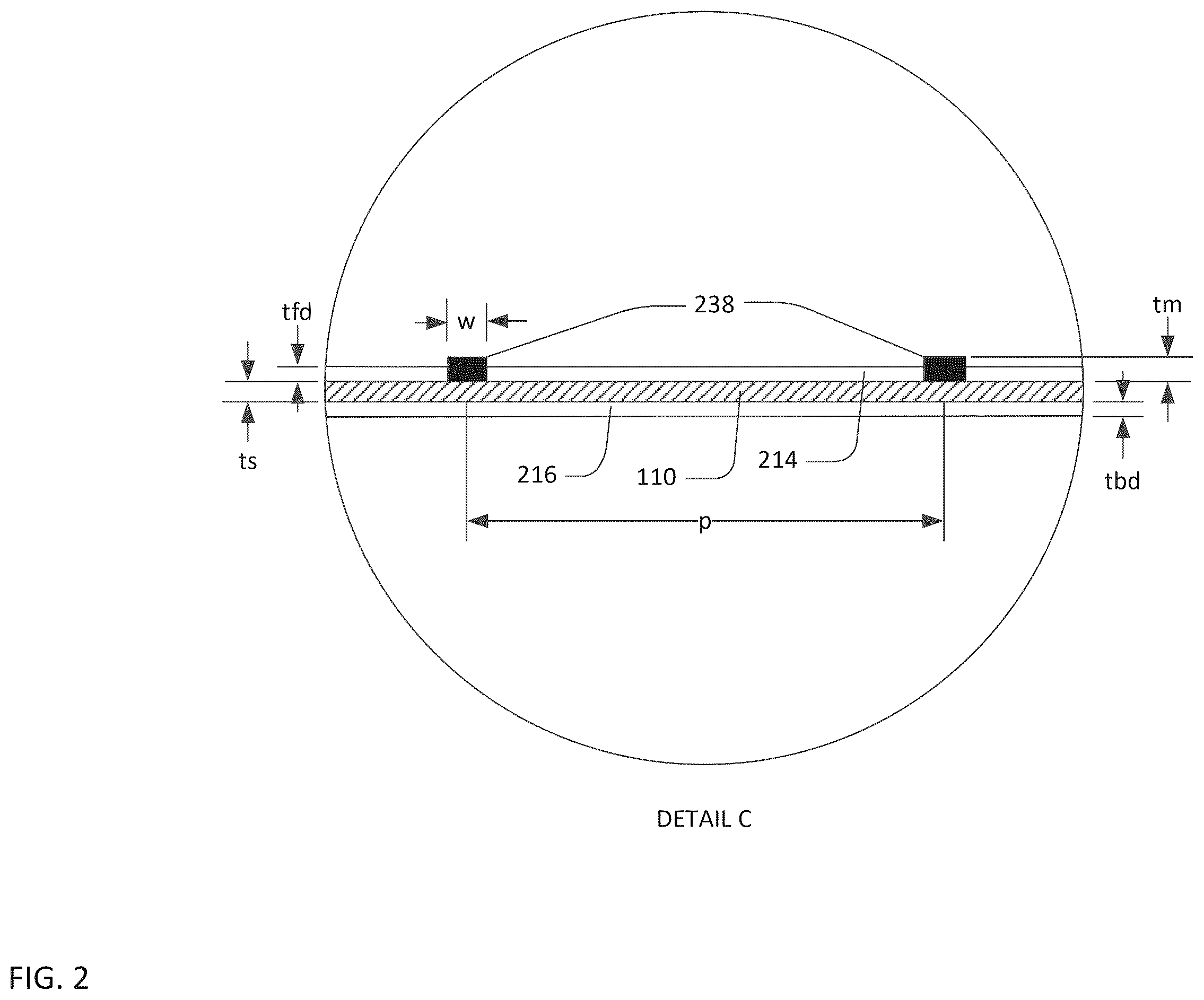 Patent US12348215 Figure 2 – Transversely-excited film bulk acoustic resonator using YX-cut lithium niobate for high power applications