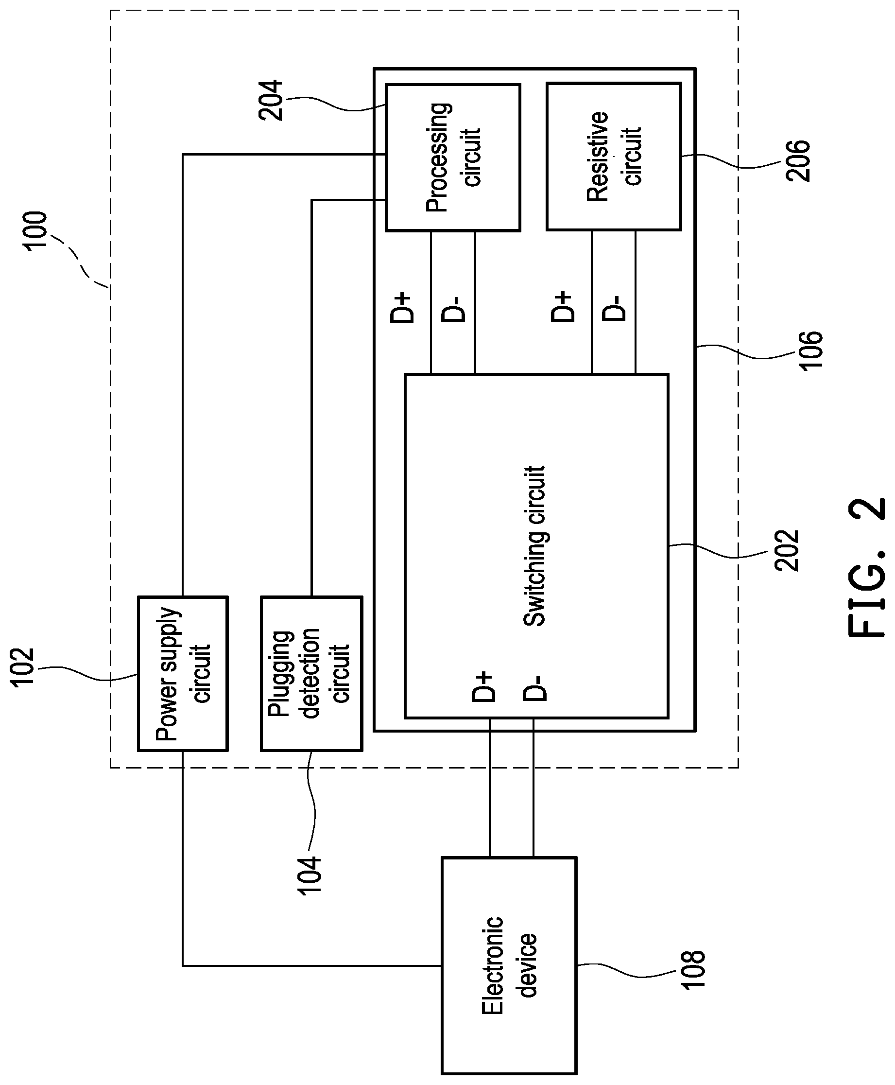 Patent US12348219 Figure 2 – Power supply circuit module and power supply judgment method thereof