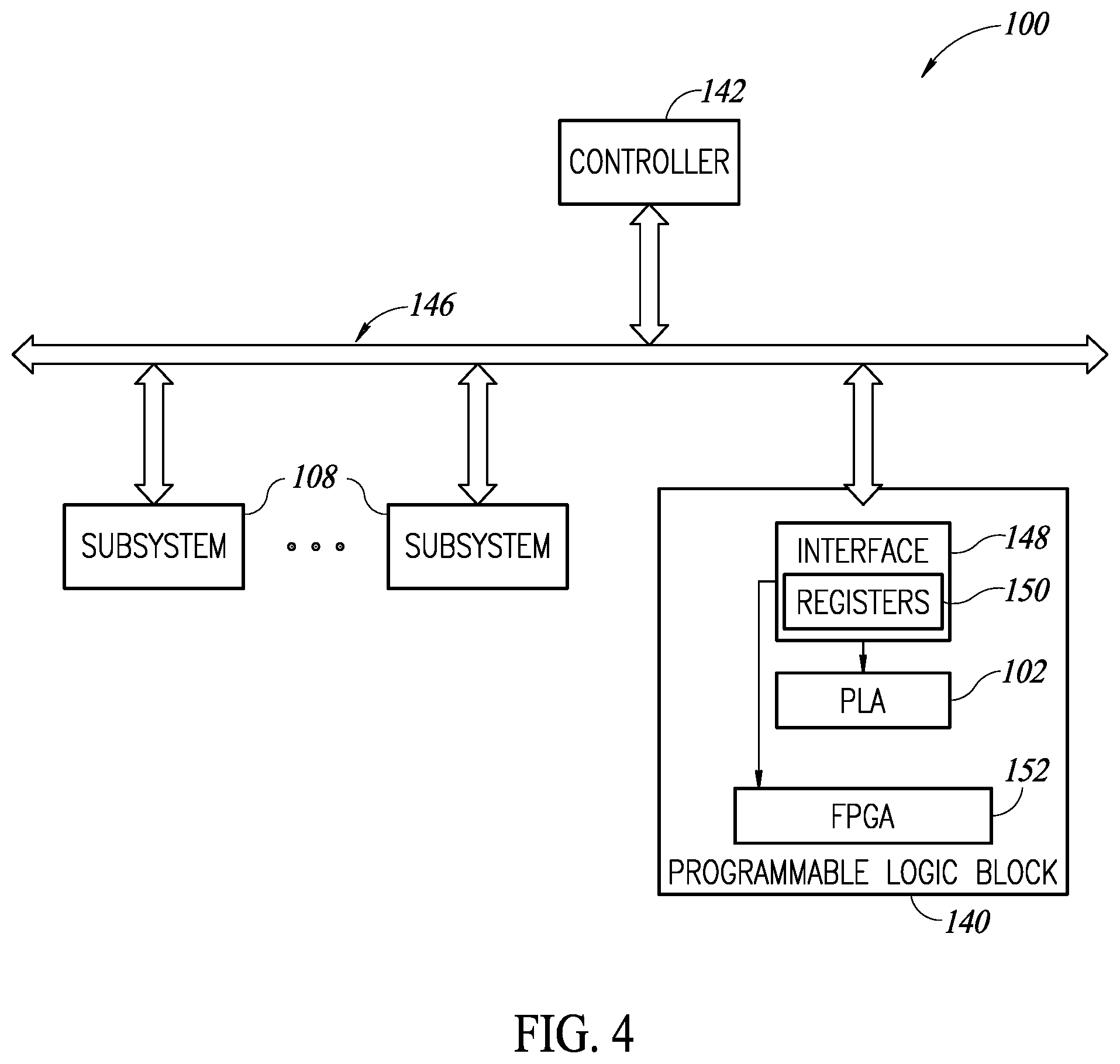 Patent US12348224 Figure 3 – Programmable logic block with multiple types of programmable arrays and flexible clock selection