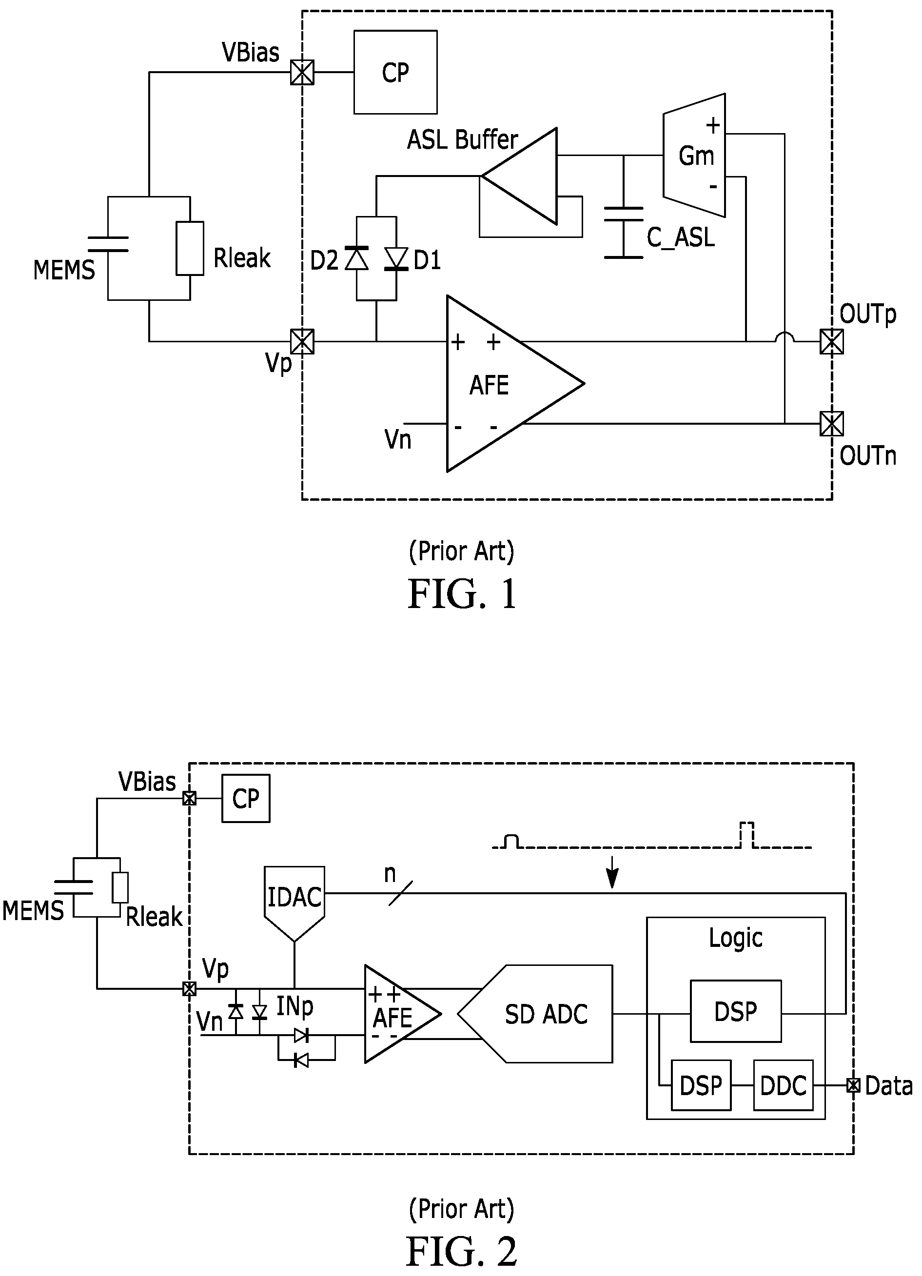 Patent US12348238 Figure 1 – Sensor assembly with interface circuit voltage control